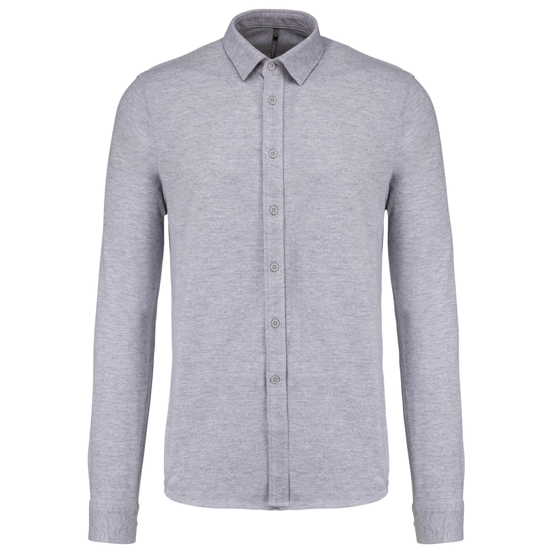 Miniature 7 pour Chemise maille piquée manches longues