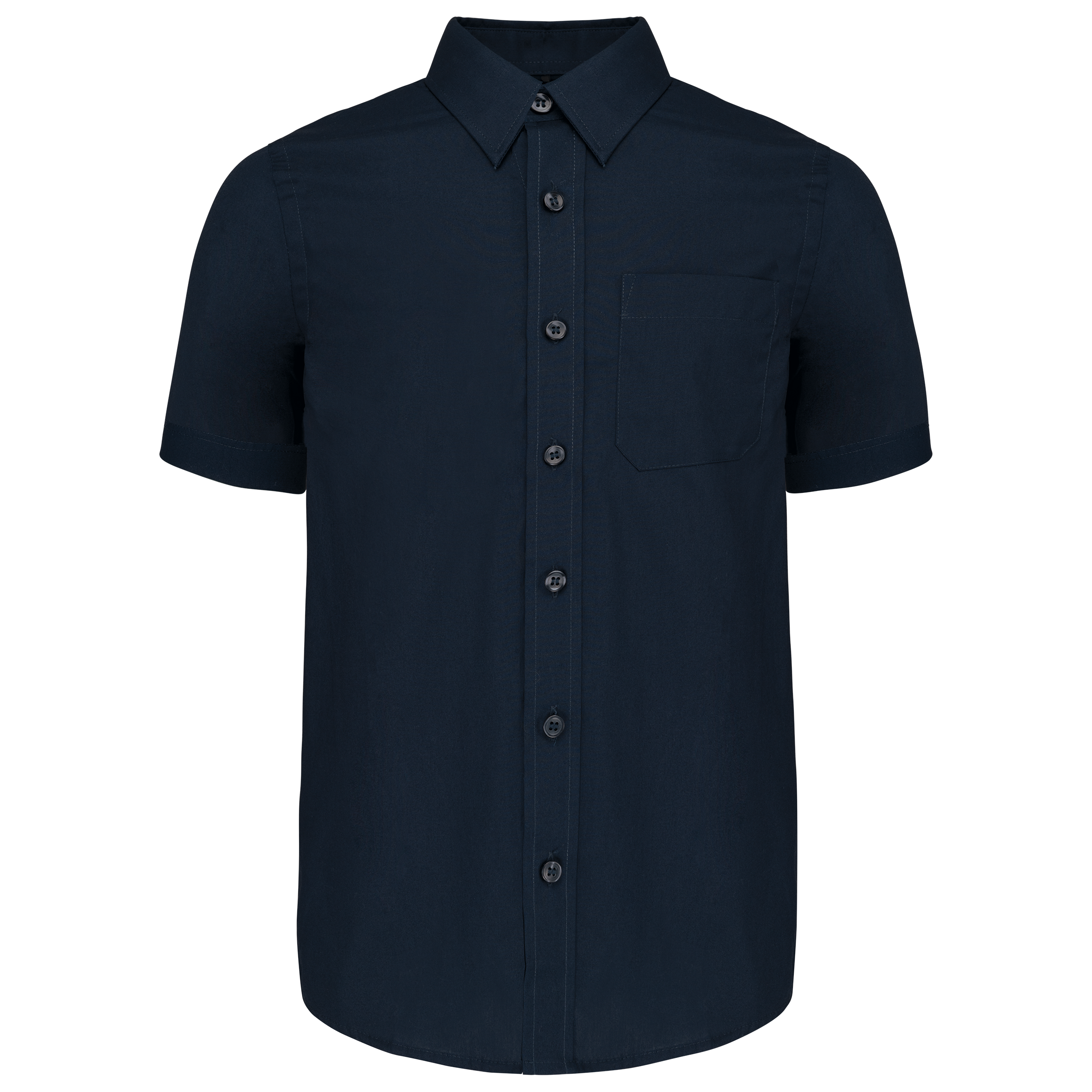 Miniature 7 pour Chemise popeline manches courtes enfant