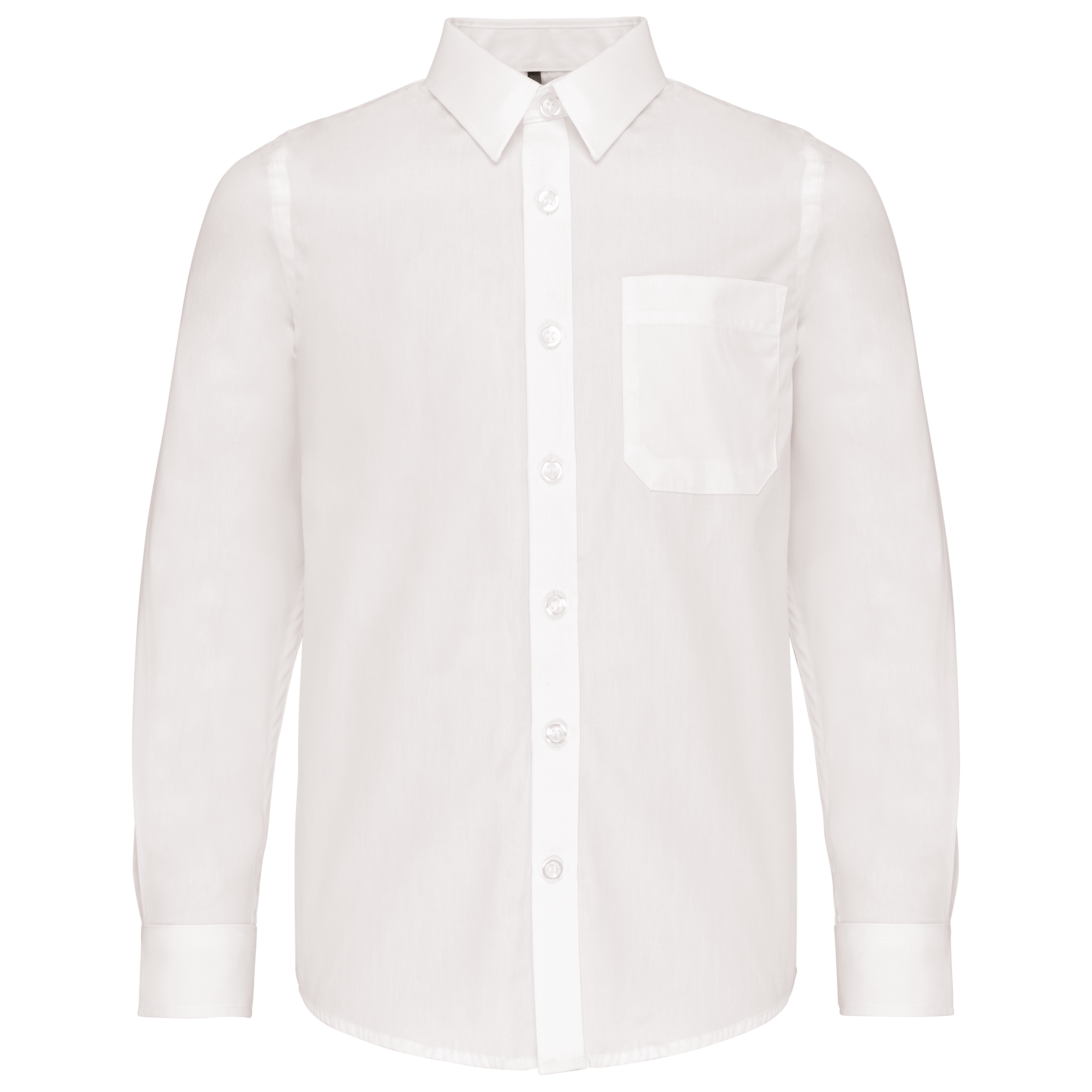 Miniature 7 pour Chemise popeline manches longues enfant