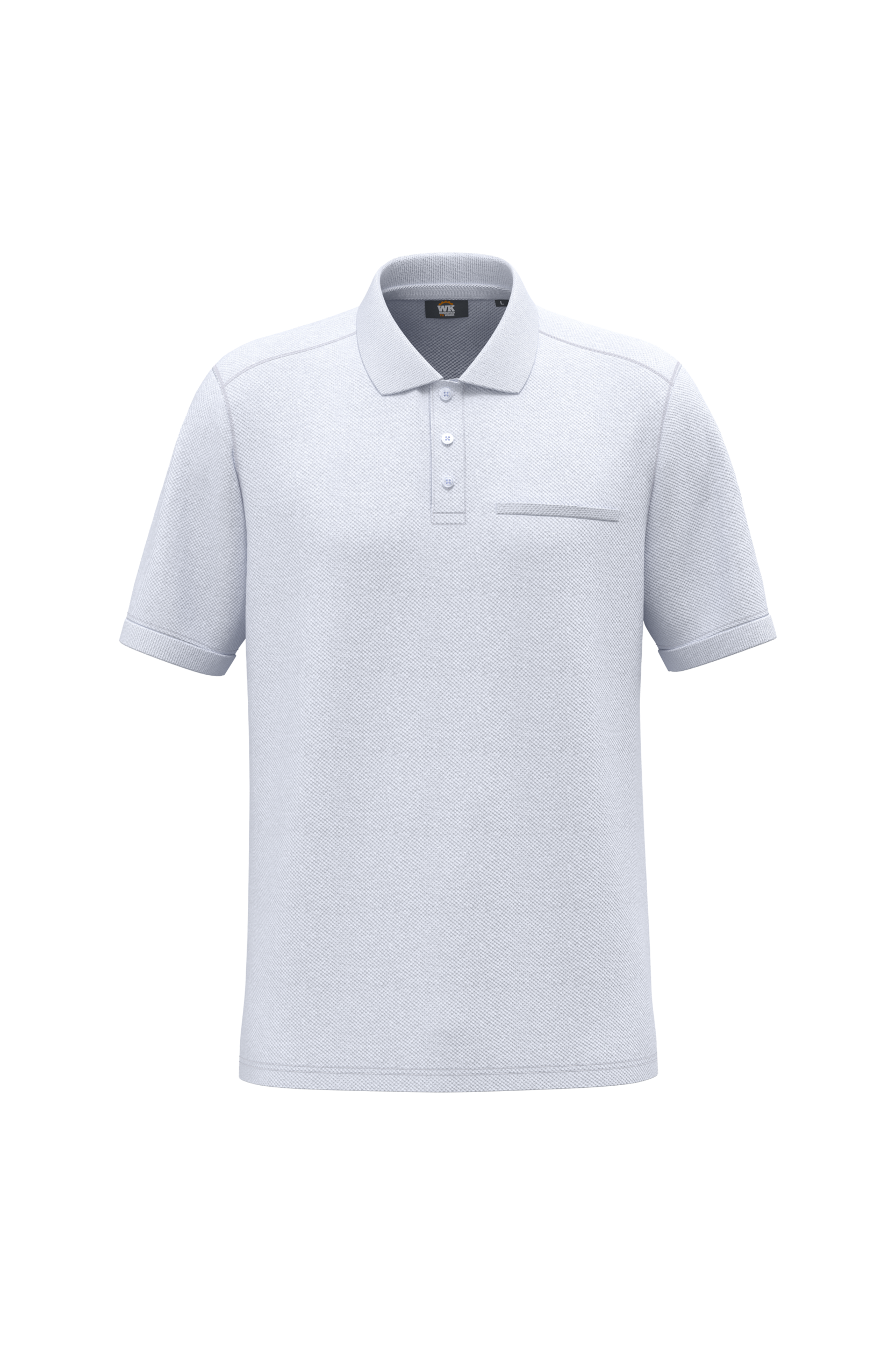 Miniature 5 pour Polo unisexe écoresponsable avec poche poitrine