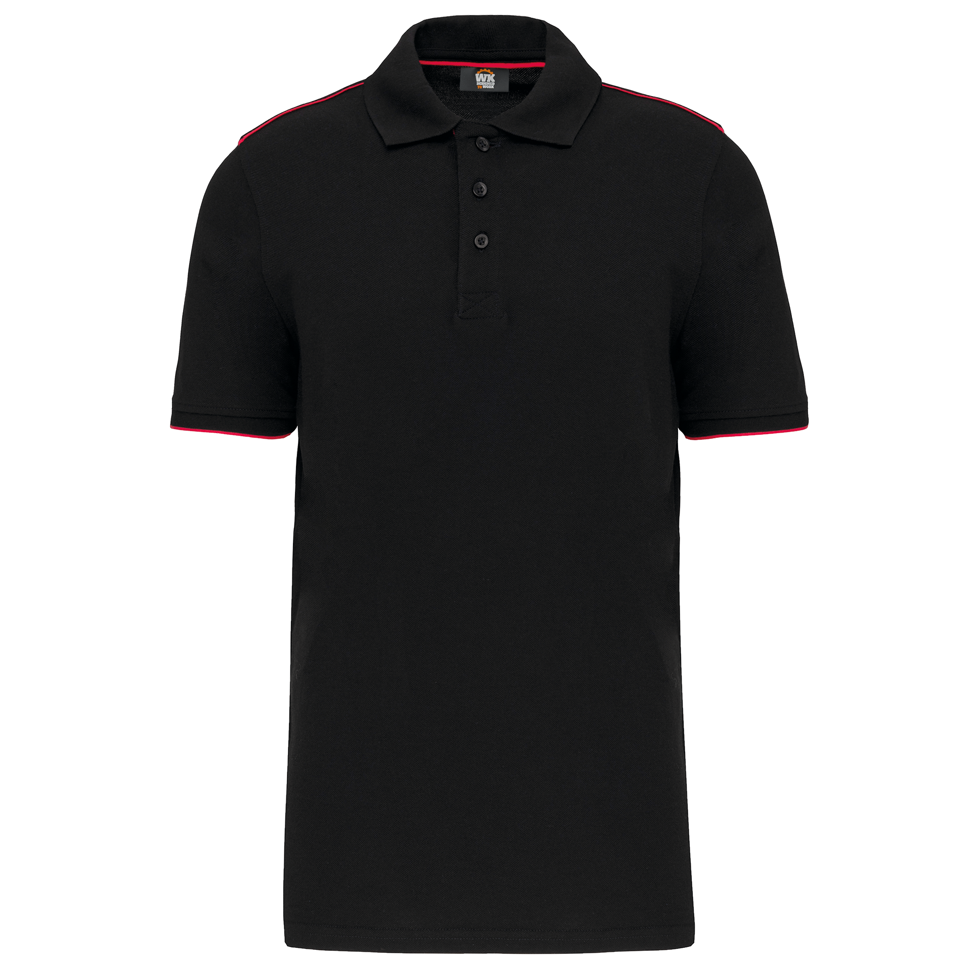 Miniature 18 pour Polo Day To Day contrasté manches courtes homme