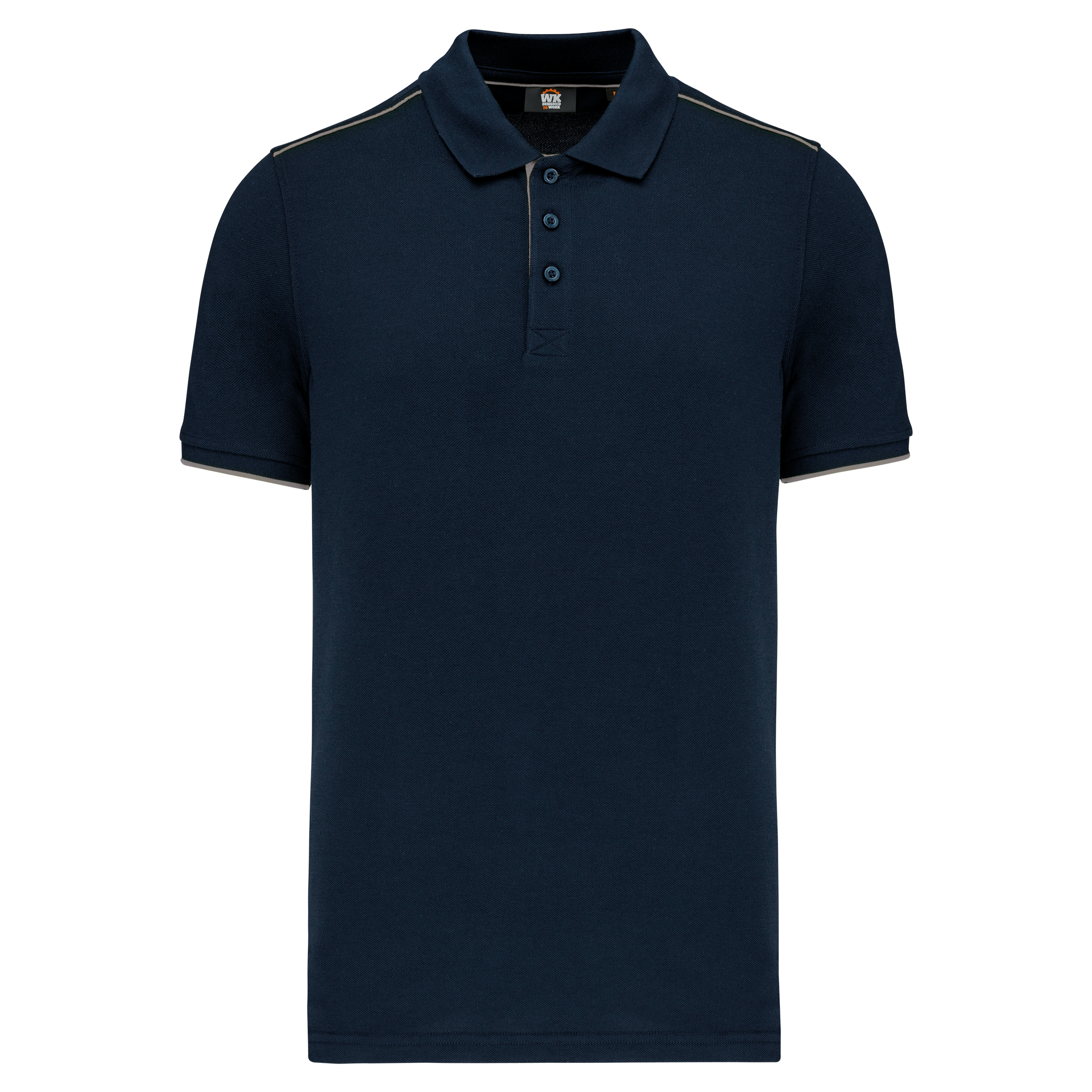 Miniature 24 pour Polo Day To Day contrasté manches courtes homme