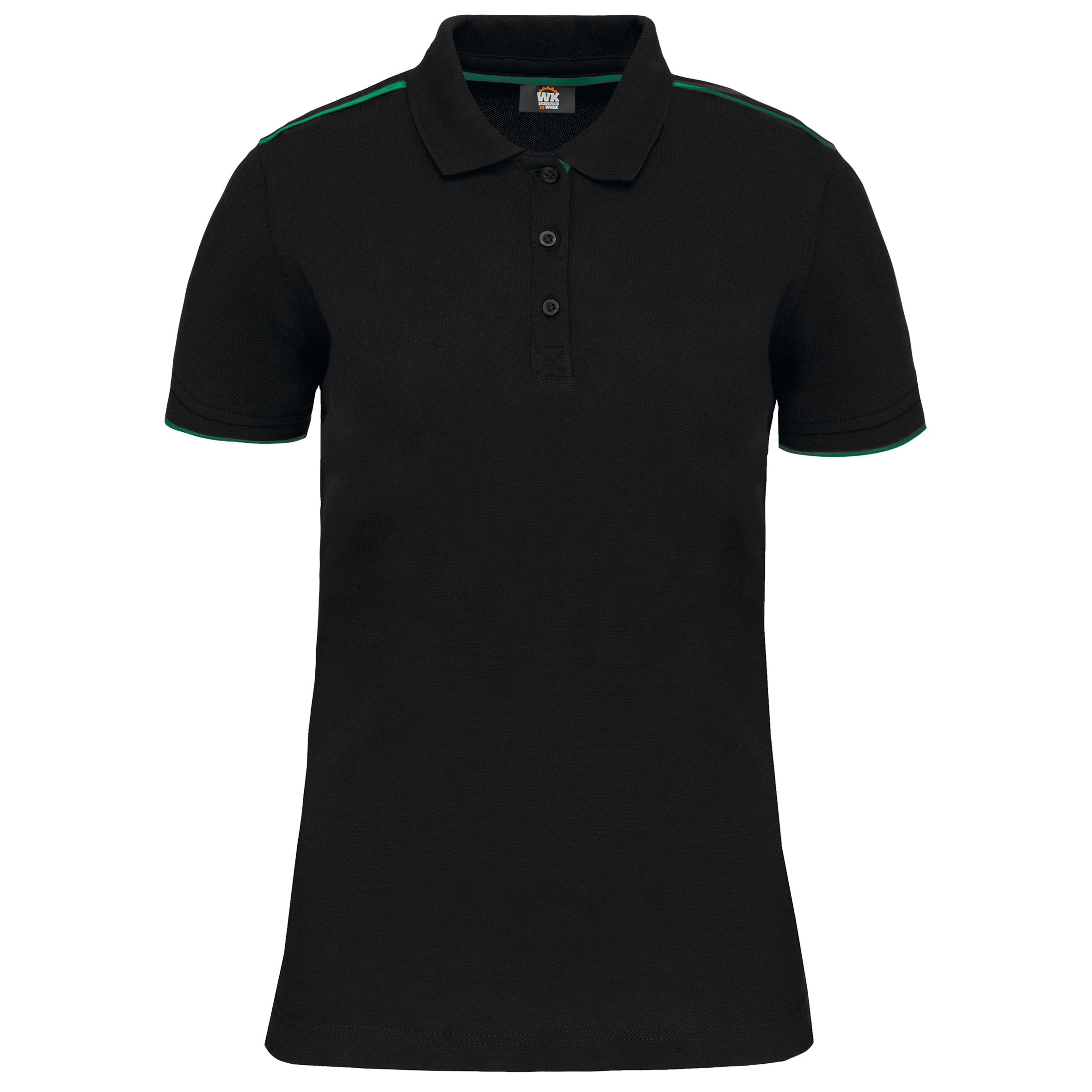 Miniature 13 pour Polo Day To Day contrasté manches courtes femme