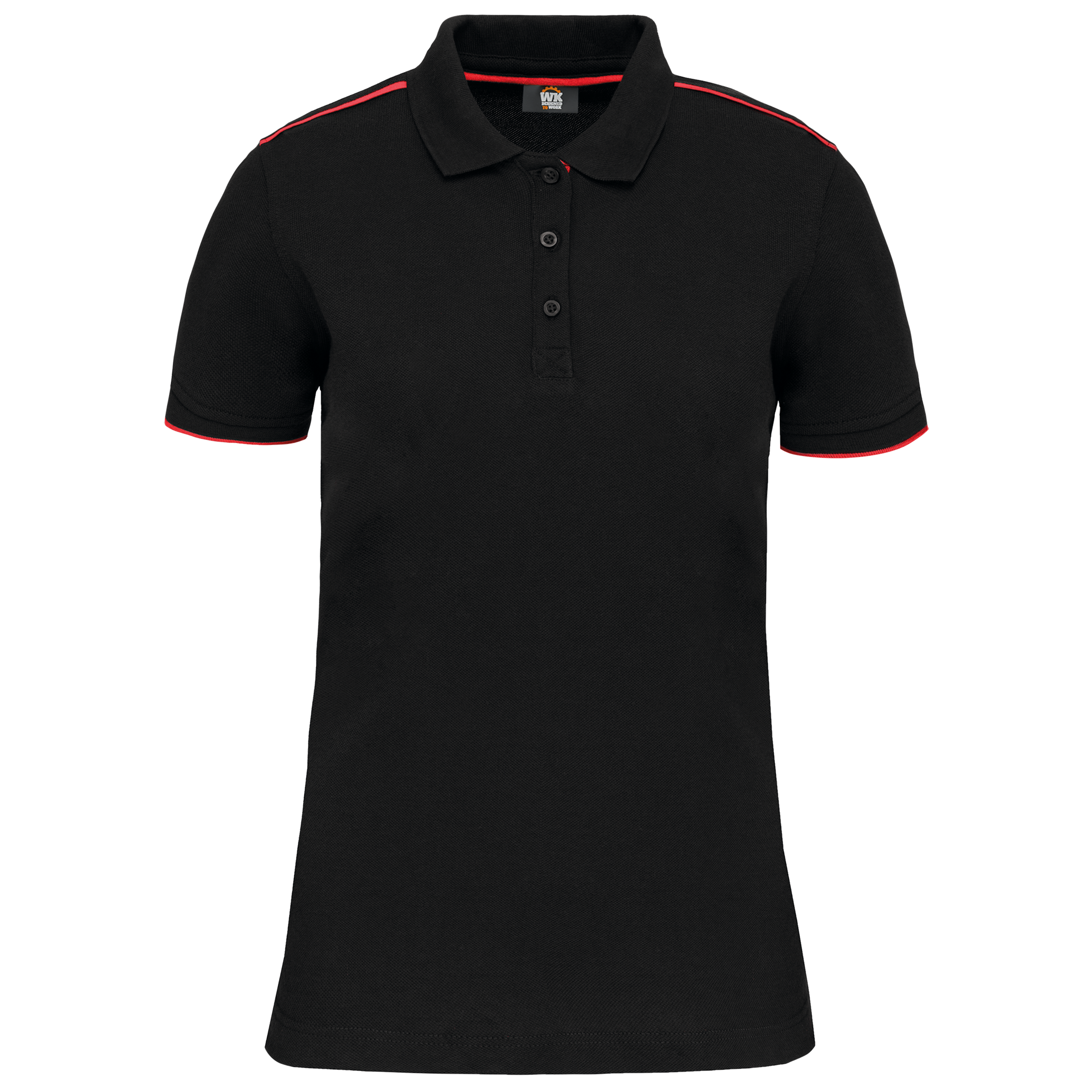 Miniature 15 pour Polo Day To Day contrasté manches courtes femme