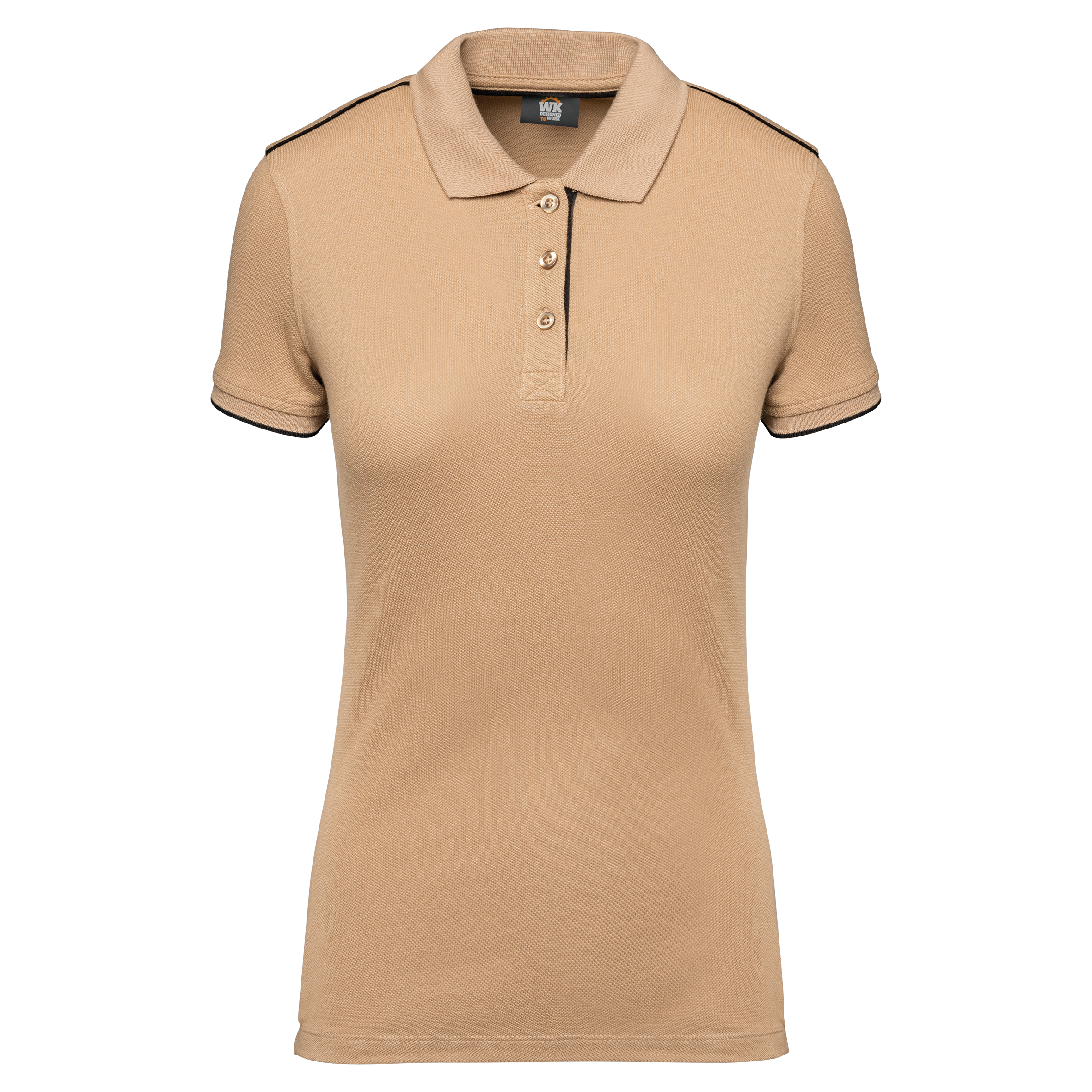 Miniature 18 pour Polo Day To Day contrasté manches courtes femme