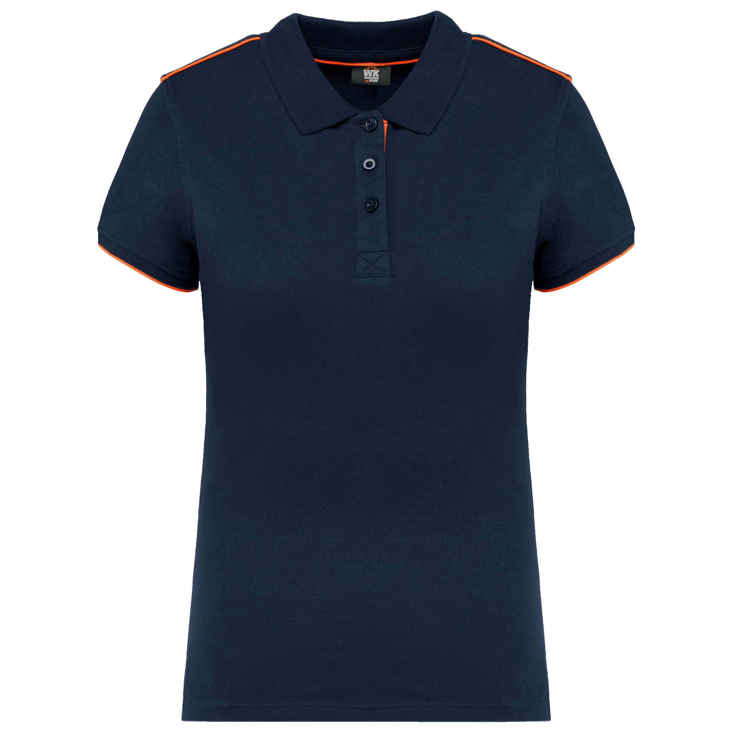 Miniature 23 pour Polo Day To Day contrasté manches courtes femme