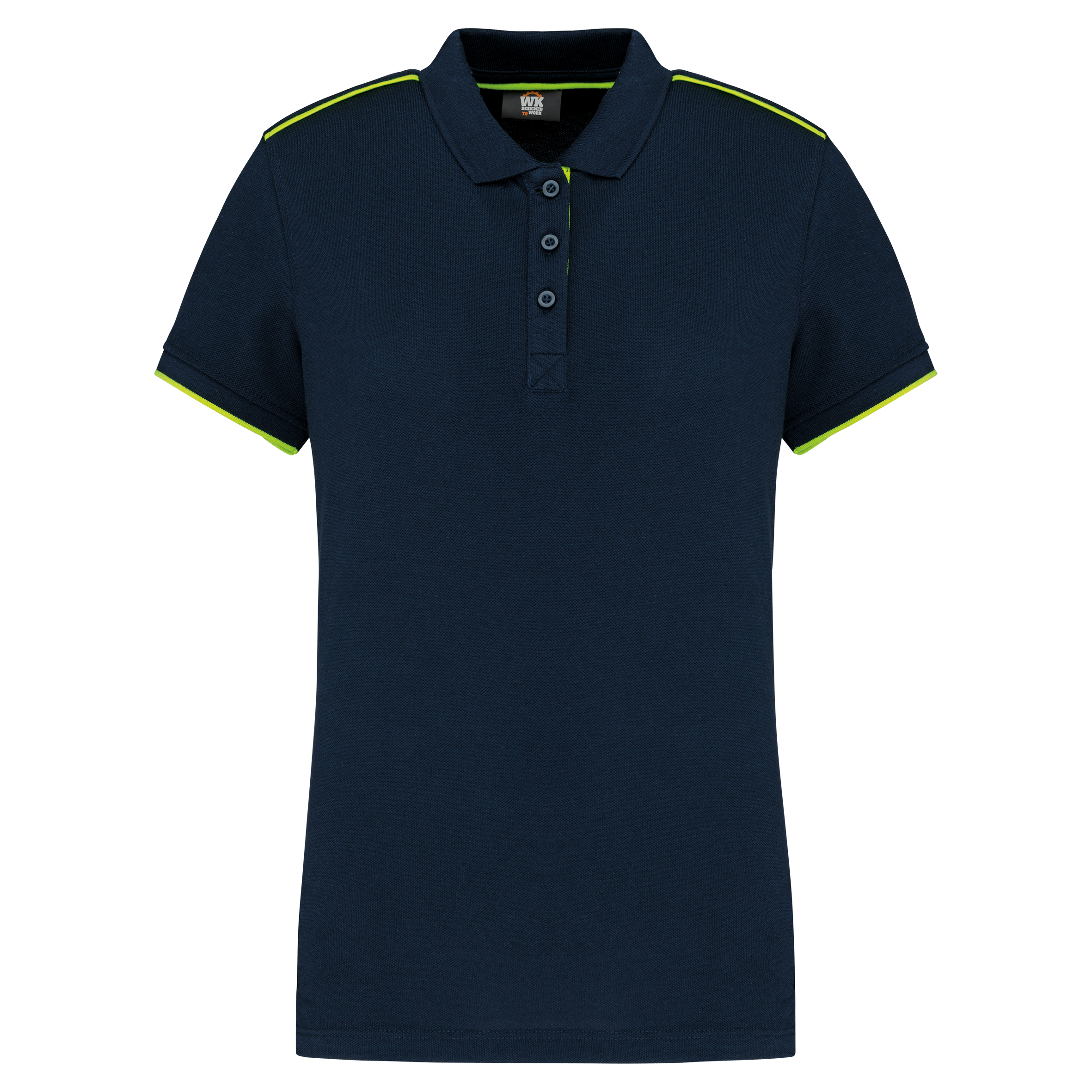 Miniature 19 pour Polo Day To Day contrasté manches courtes femme