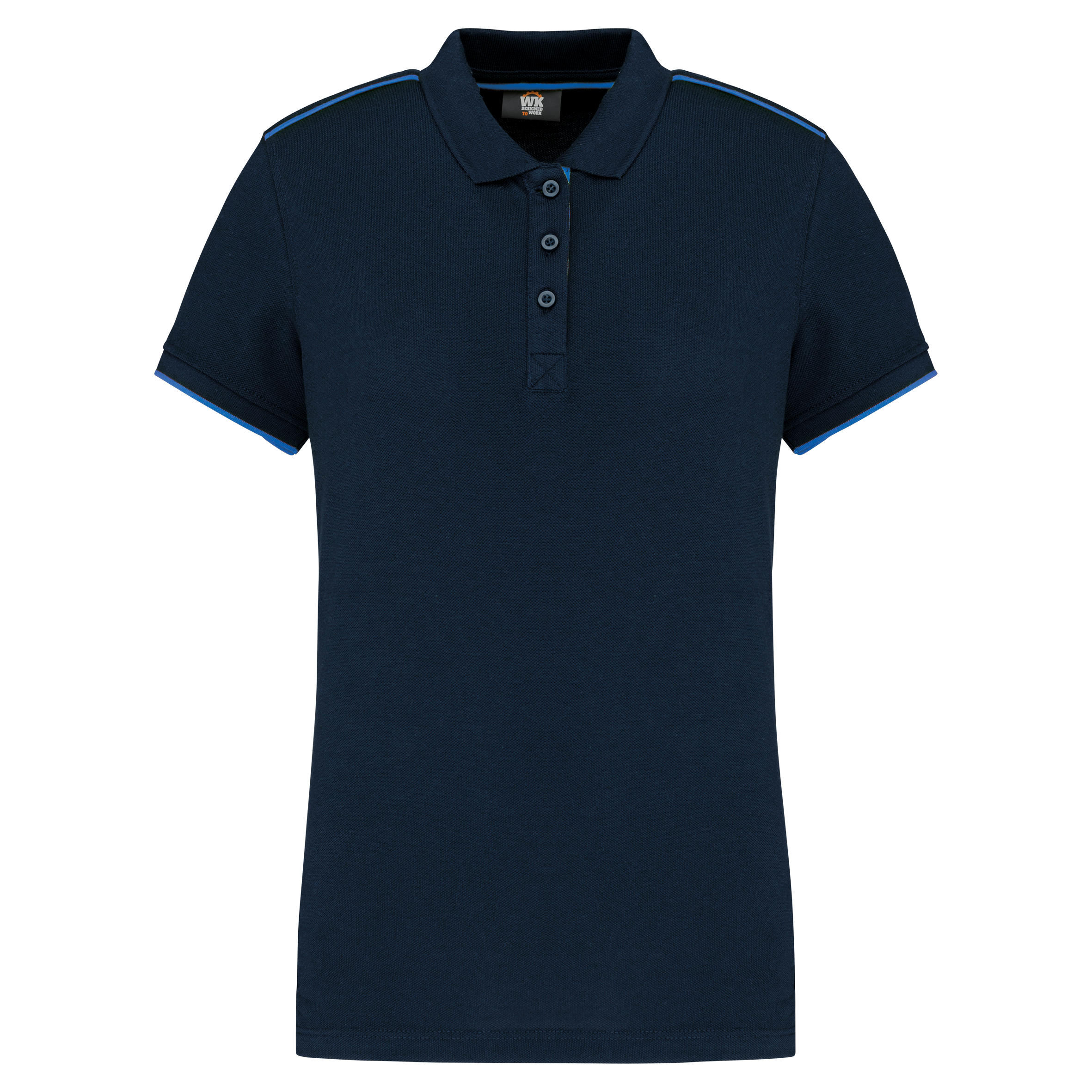 Miniature 20 pour Polo Day To Day contrasté manches courtes femme