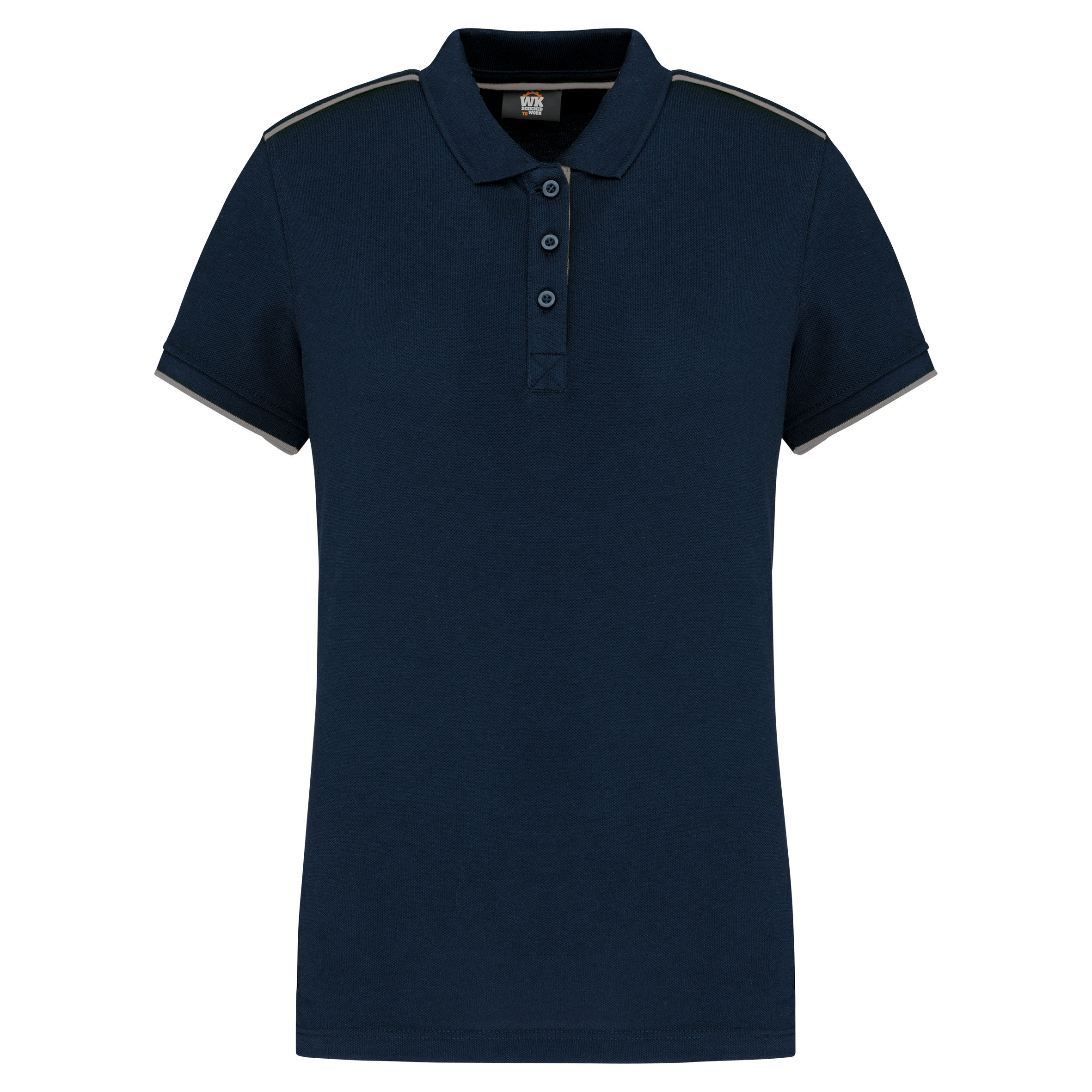 Miniature 21 pour Polo Day To Day contrasté manches courtes femme
