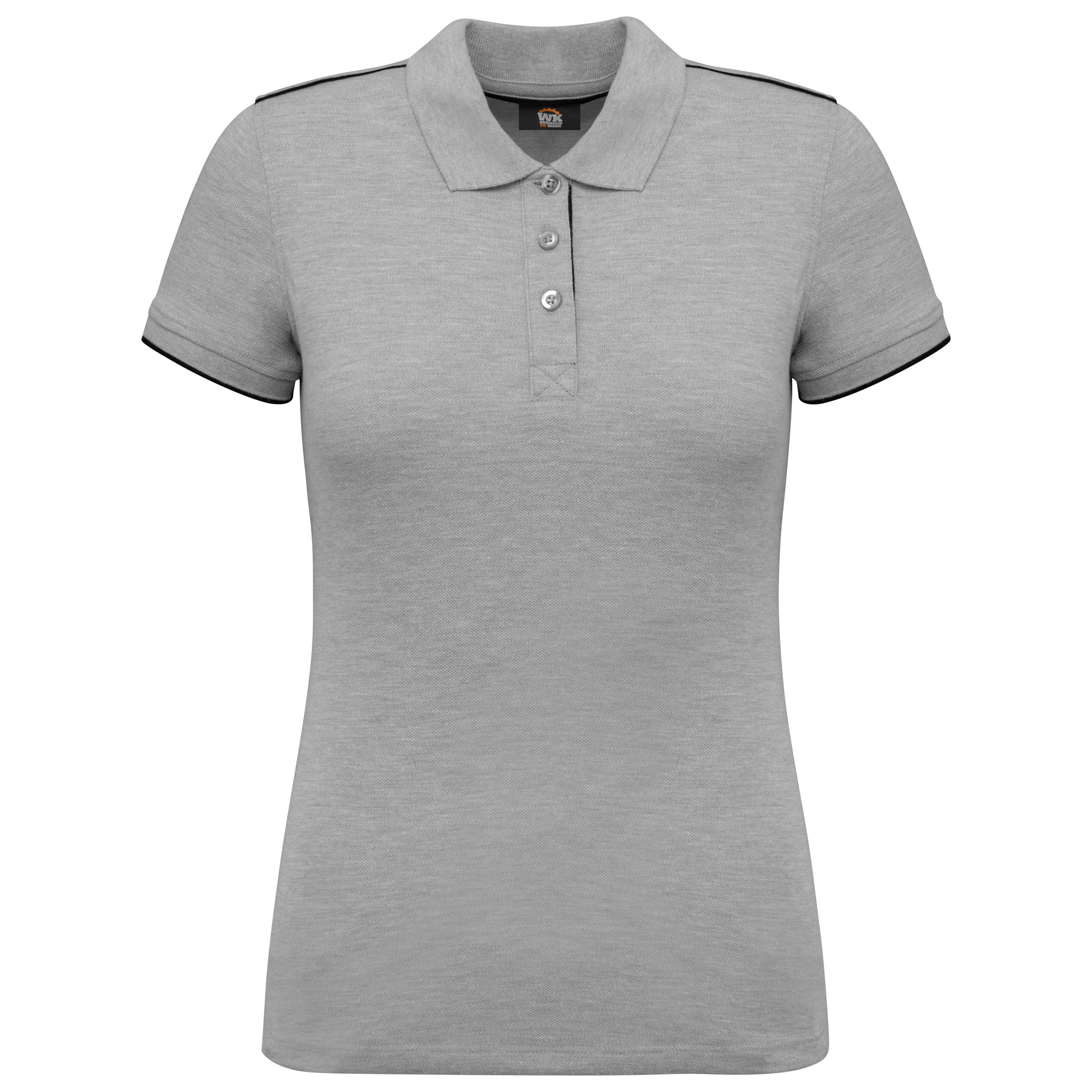 Miniature 24 pour Polo Day To Day contrasté manches courtes femme