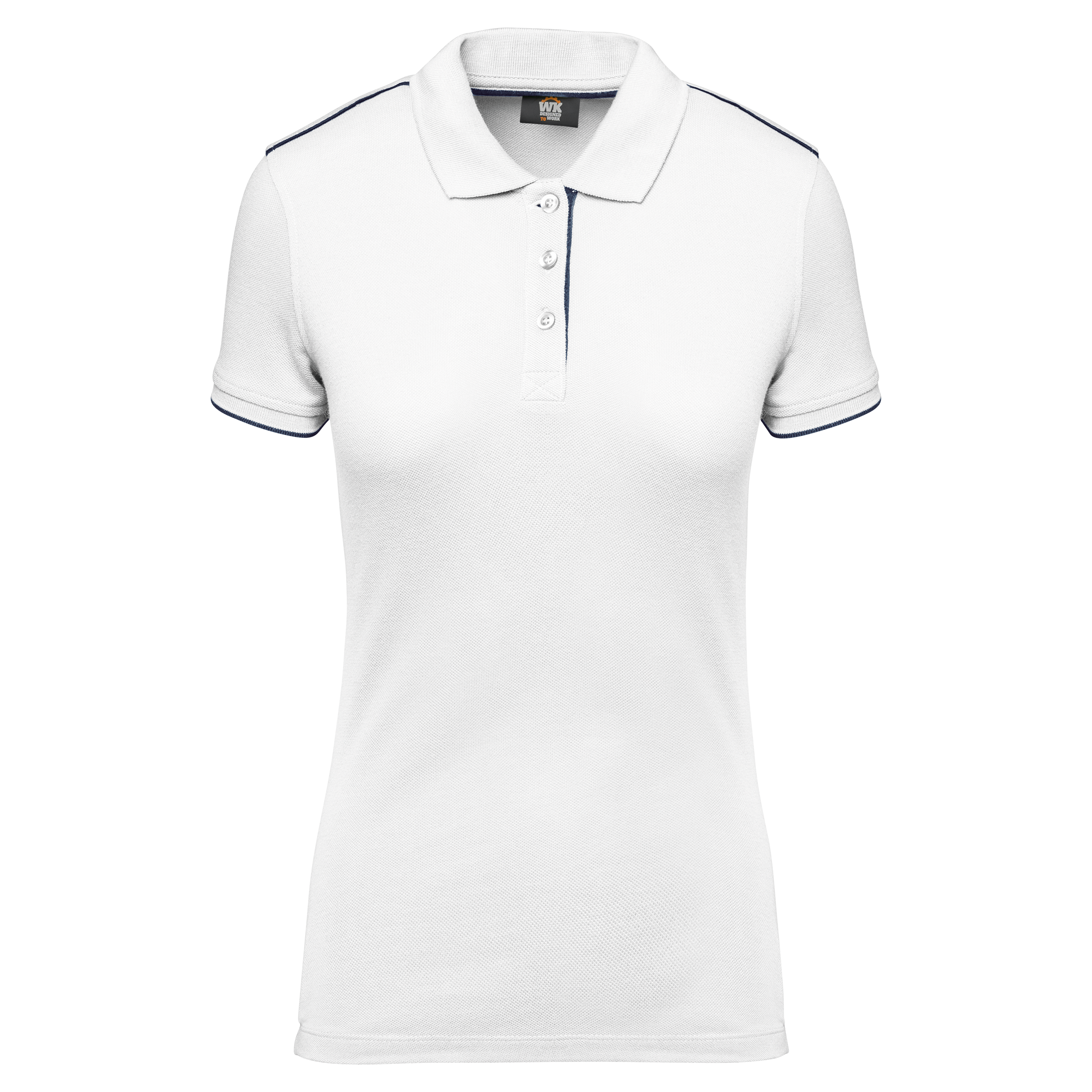 Miniature 22 pour Polo Day To Day contrasté manches courtes femme