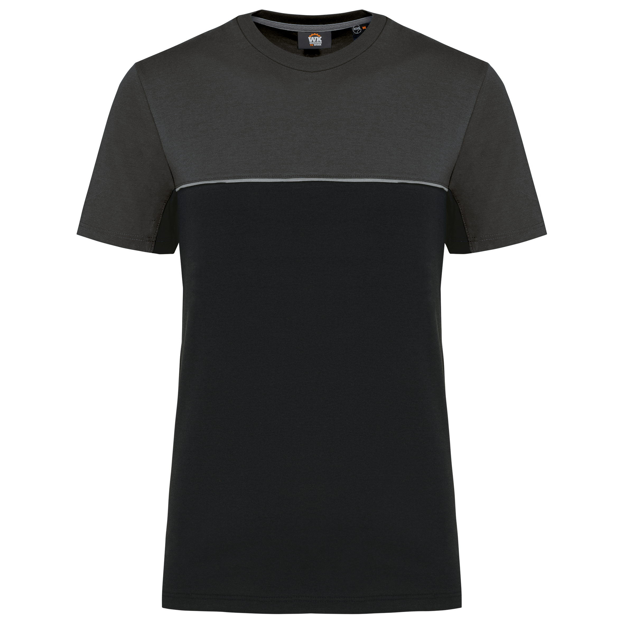 Miniature 10 pour T-shirt bicolore écoresponsable manches courtes unisexe