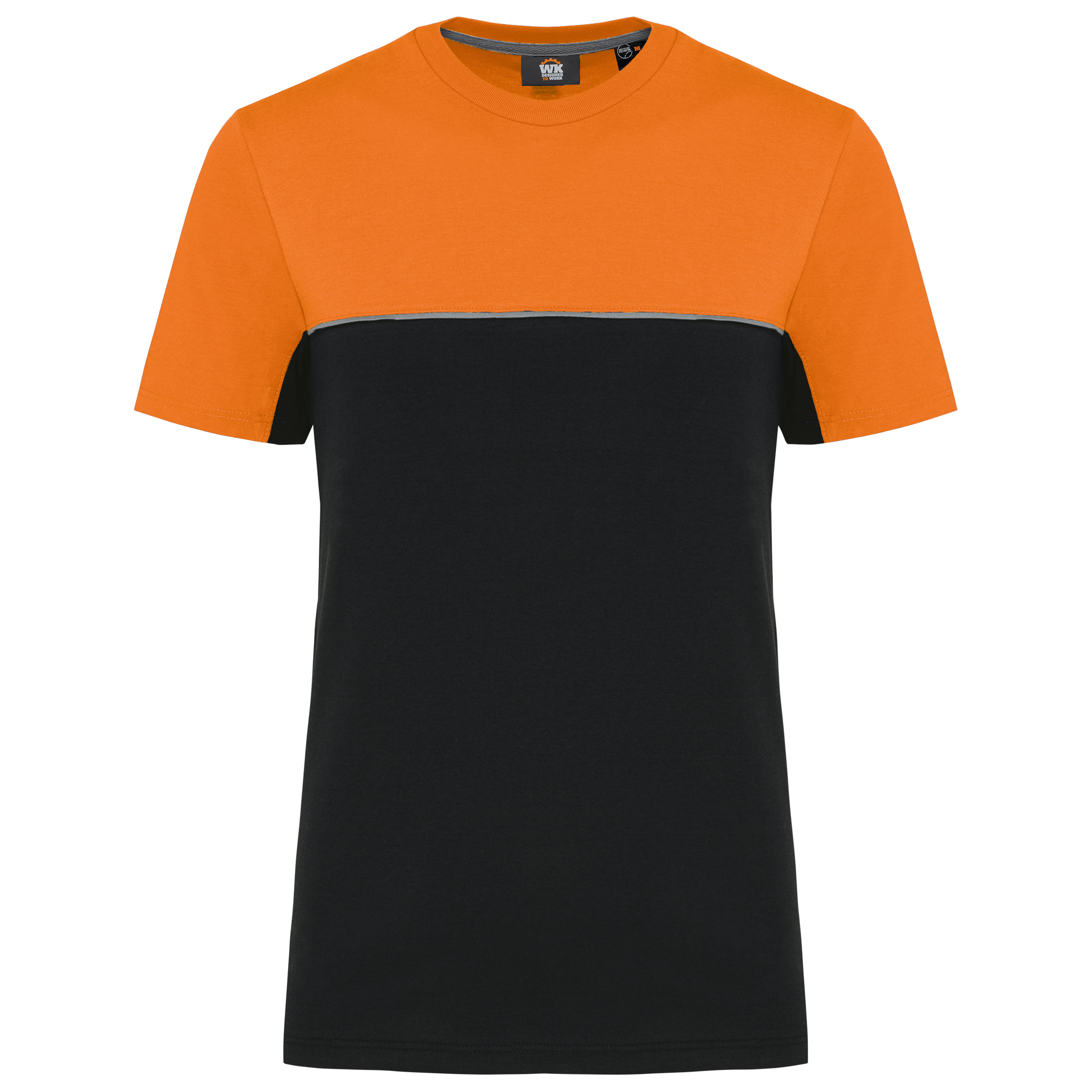 Miniature 12 pour T-shirt bicolore écoresponsable manches courtes unisexe
