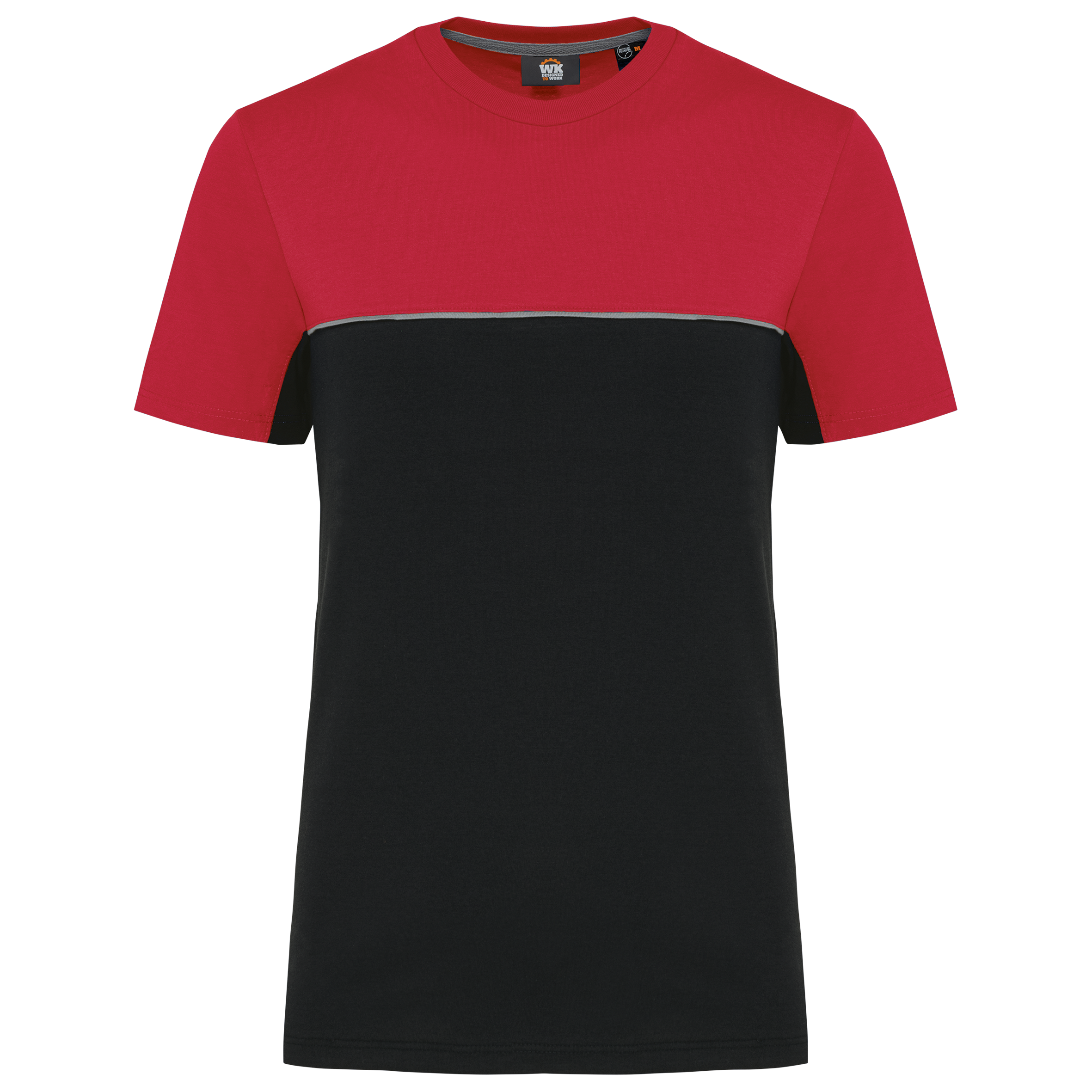 Miniature 13 pour T-shirt bicolore écoresponsable manches courtes unisexe