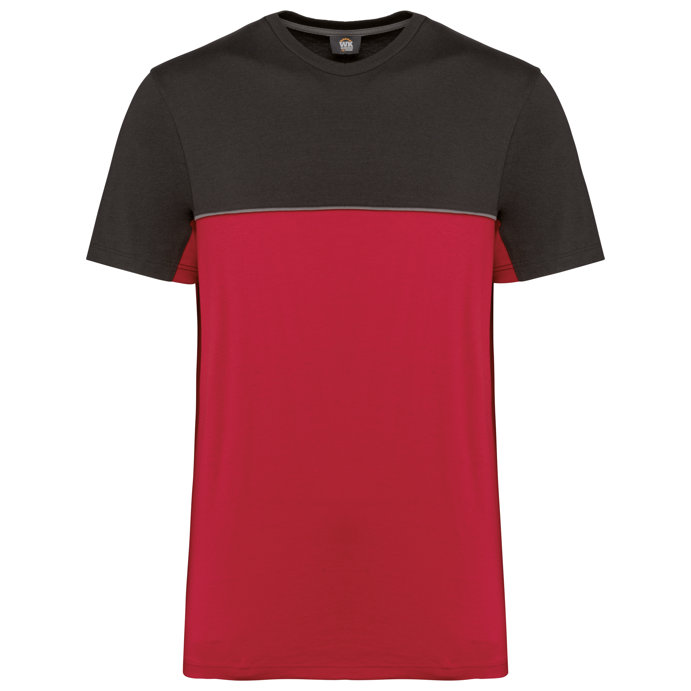 Miniature 17 pour T-shirt bicolore écoresponsable manches courtes unisexe