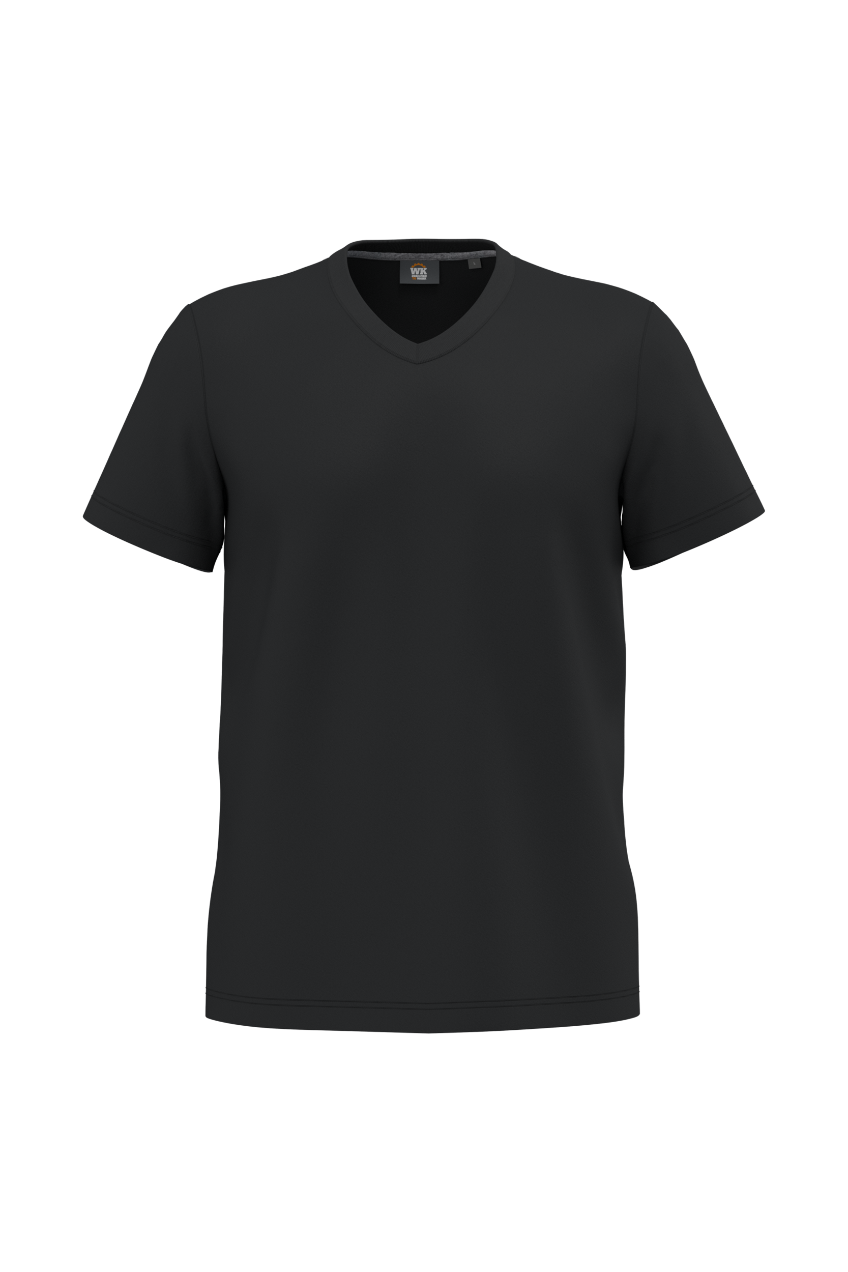 Visuel T-shirt écoresponsable col V antibactérien homme