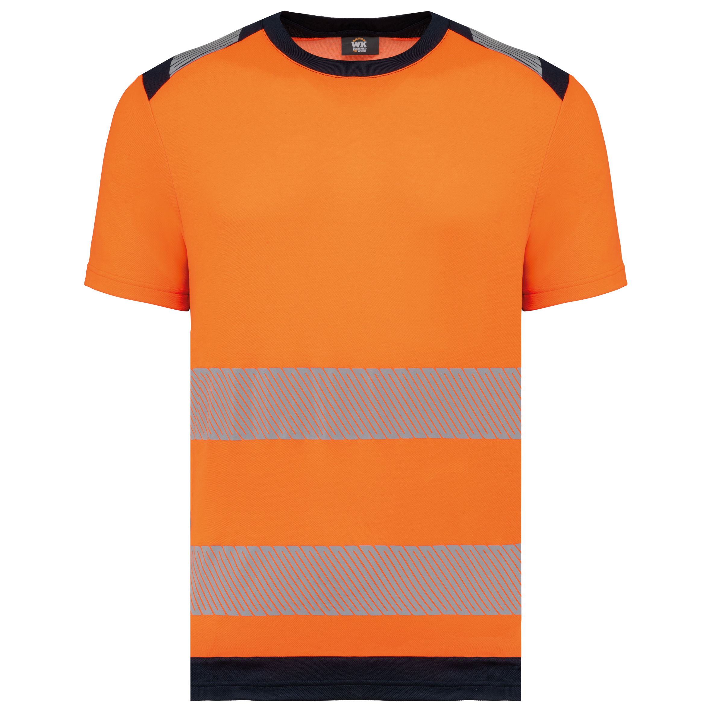 Visuel T-shirt de sécurité recyclé manches courtes unisexe