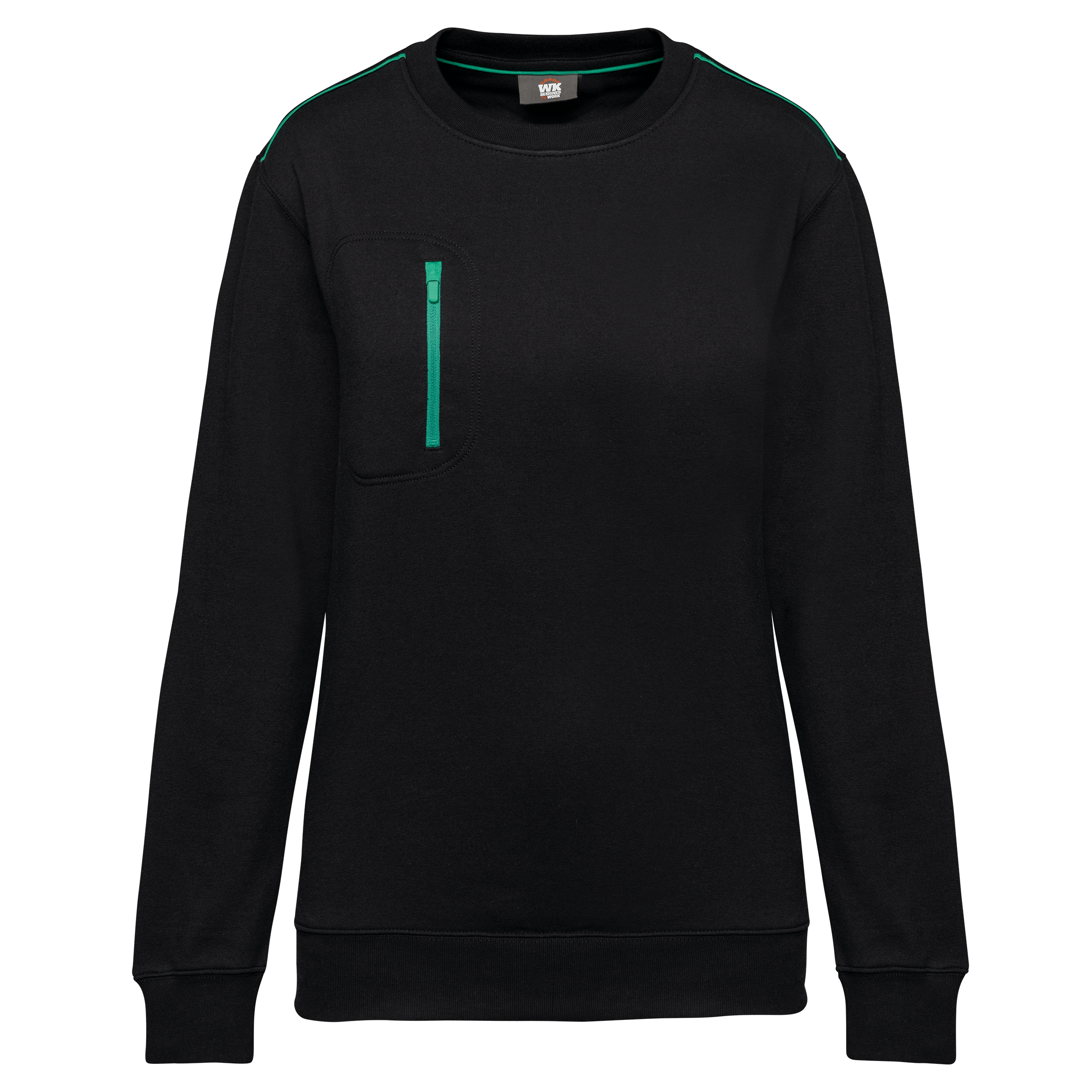 Miniature 22 pour Sweat-shirt Day To Day zip poche contrastée unisexe
