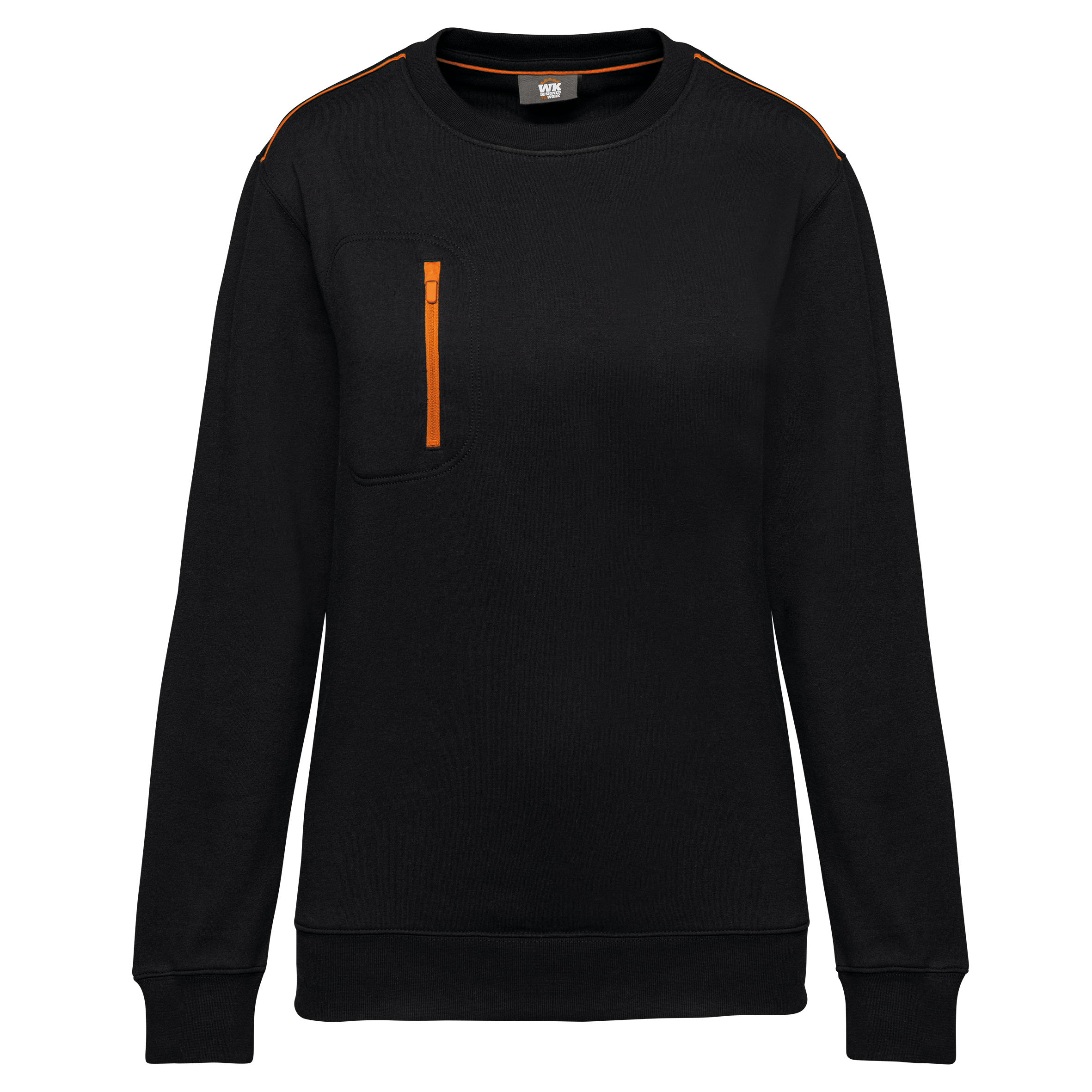 Miniature 23 pour Sweat-shirt Day To Day zip poche contrastée unisexe