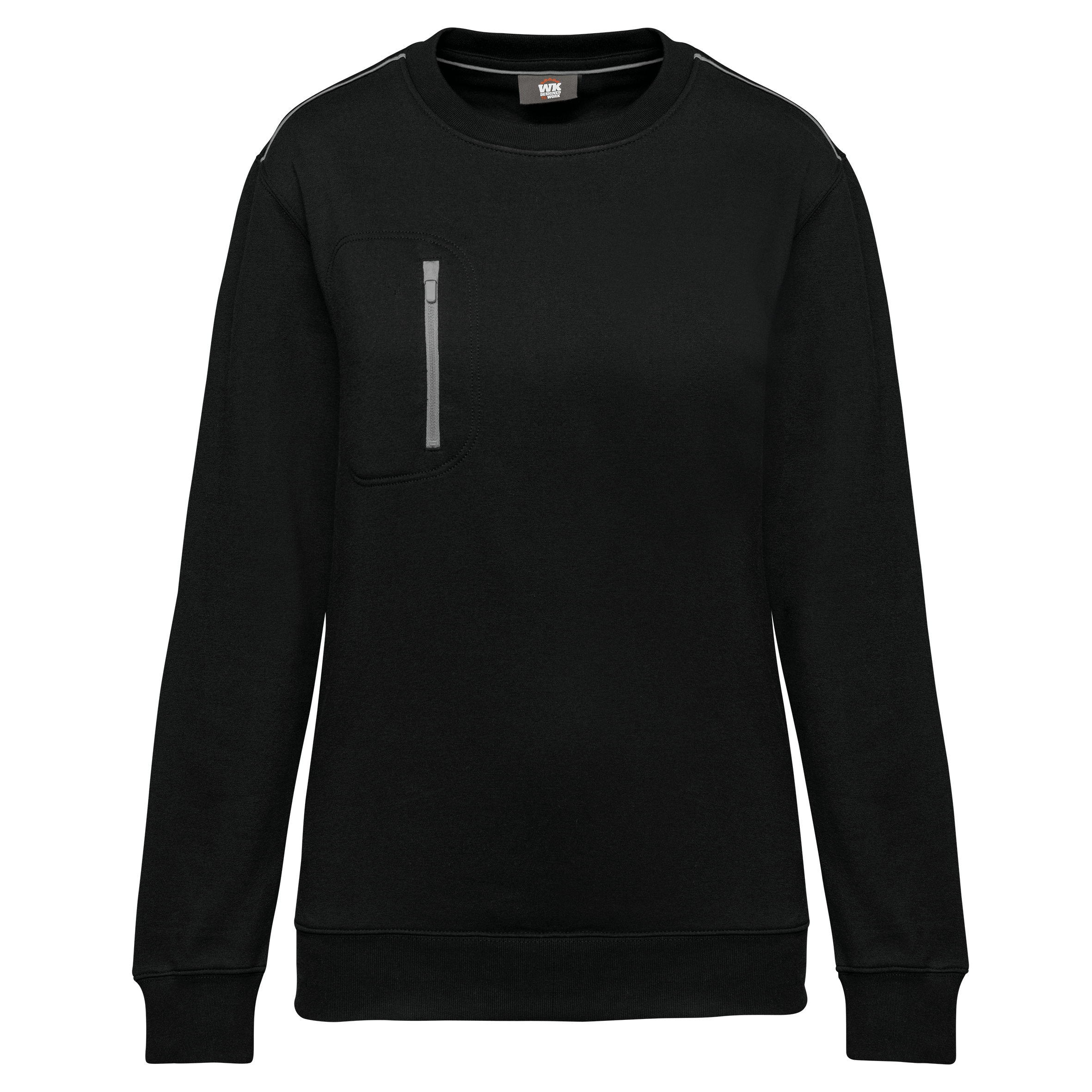 Miniature 25 pour Sweat-shirt Day To Day zip poche contrastée unisexe