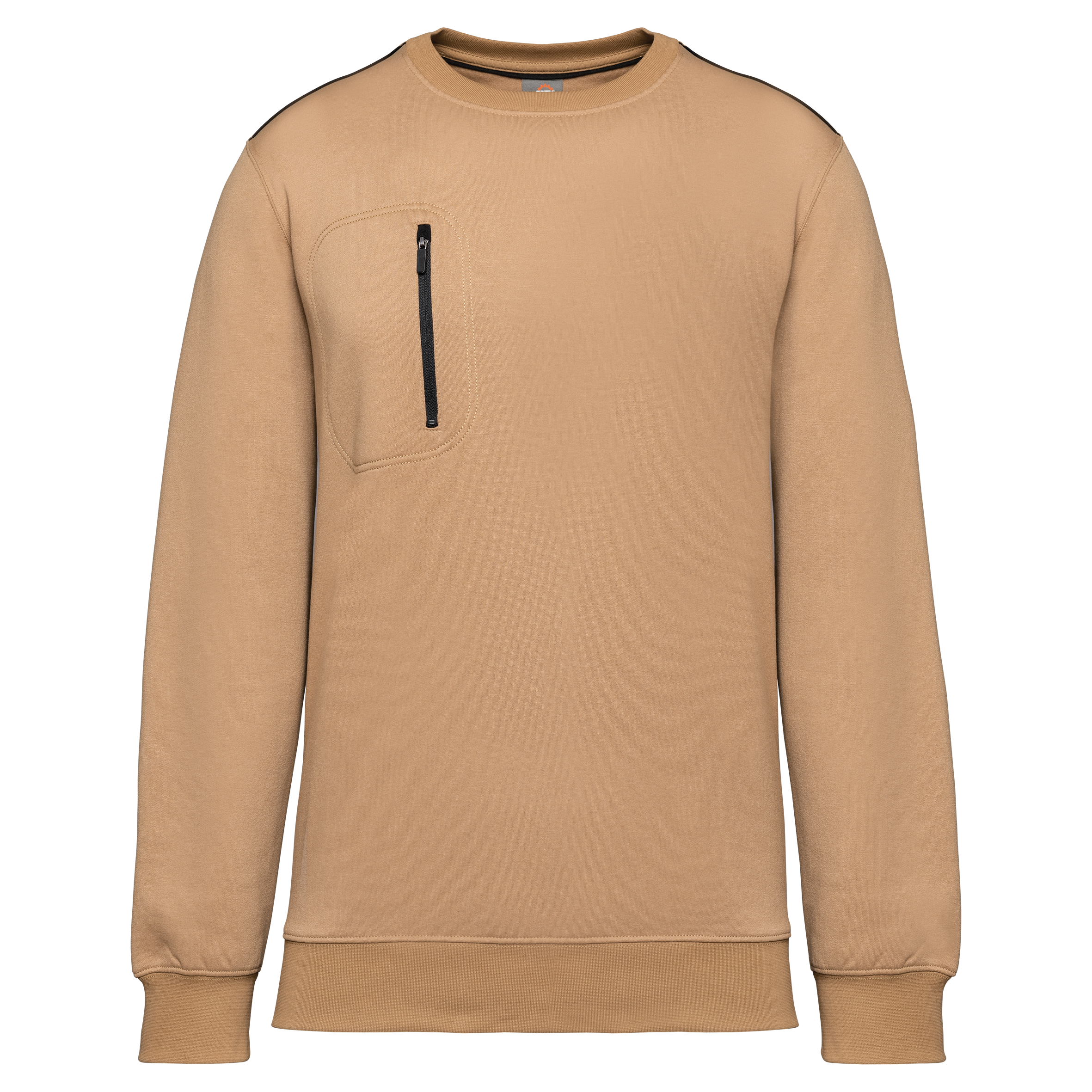 Miniature 27 pour Sweat-shirt Day To Day zip poche contrastée unisexe