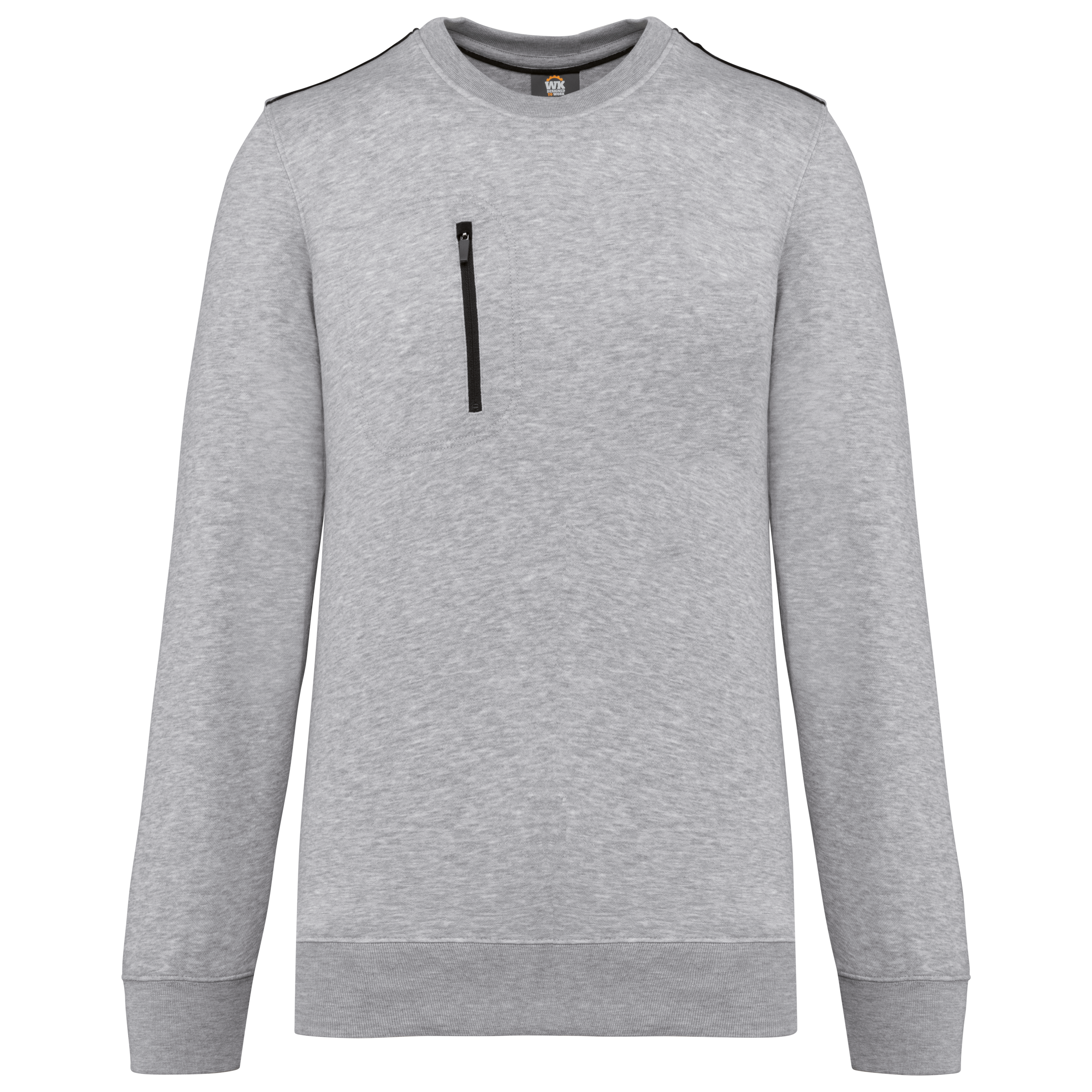 Miniature 33 pour Sweat-shirt Day To Day zip poche contrastée unisexe