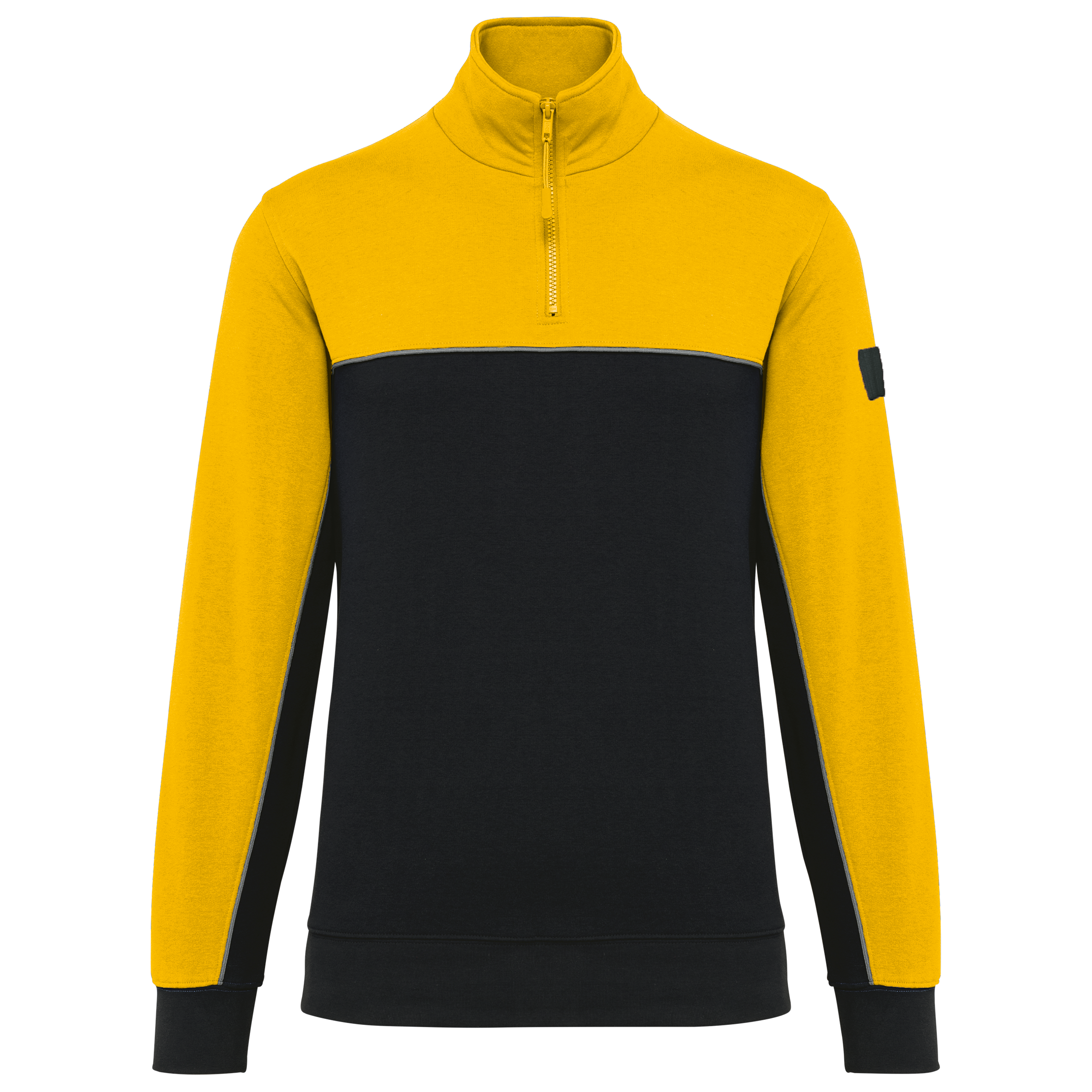Miniature 18 pour Sweat-shirt écoresponsable col zippé unisexe