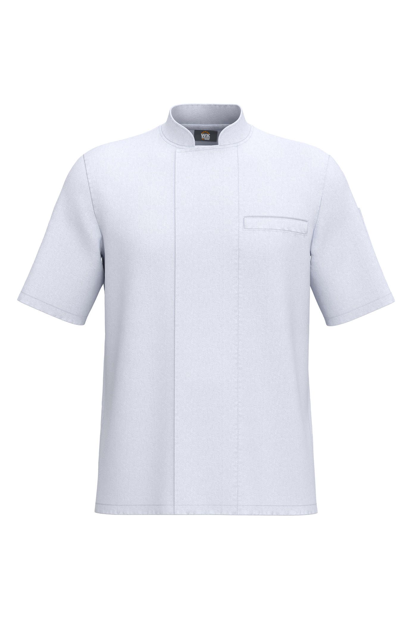 Miniature 2 pour Veste de cuisine écoresponsable et respirante manches courtes unisexe