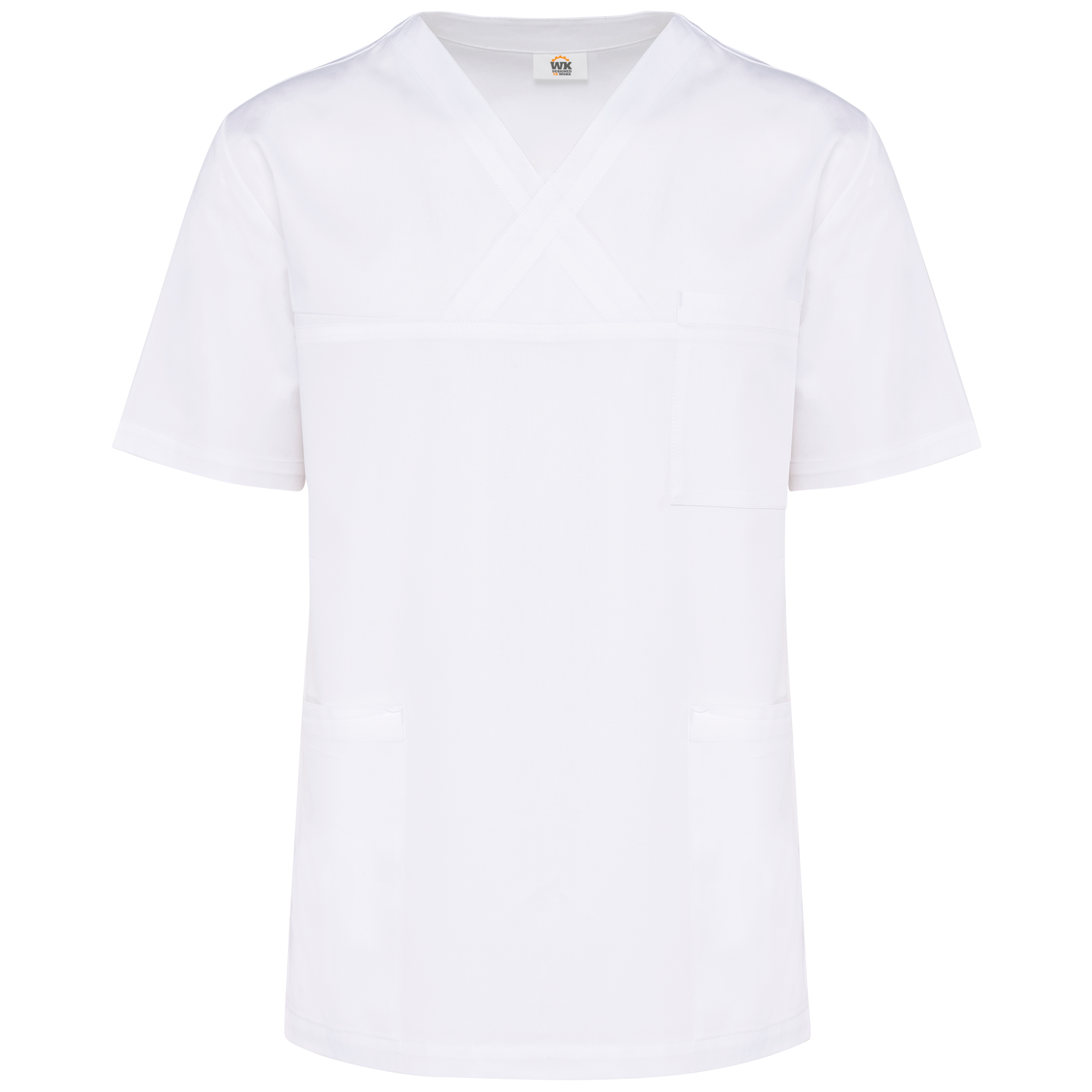 Miniature 19 pour Tunique coton manches courtes unisexe