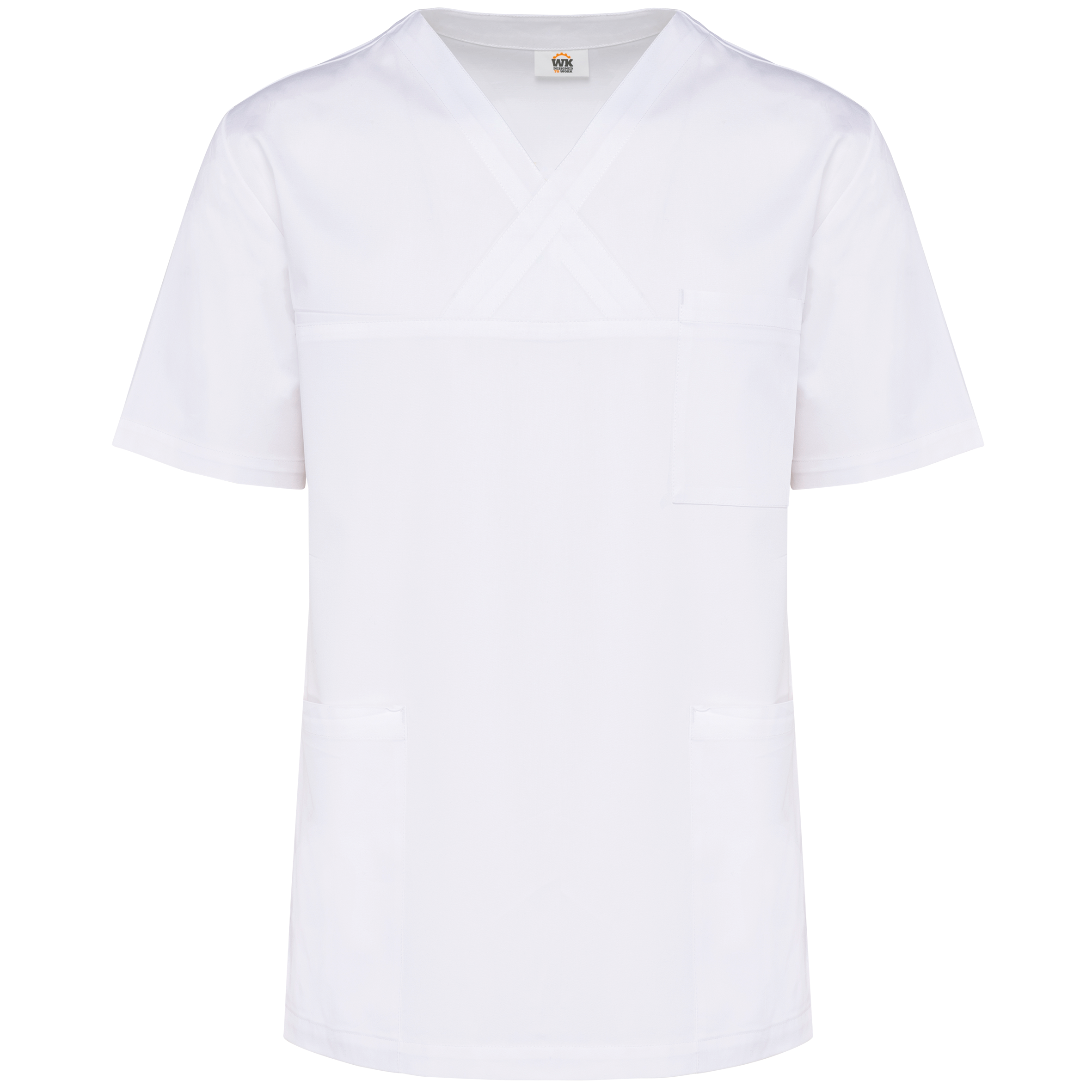 Miniature 29 pour Tunique manches courtes polycoton unisexe
