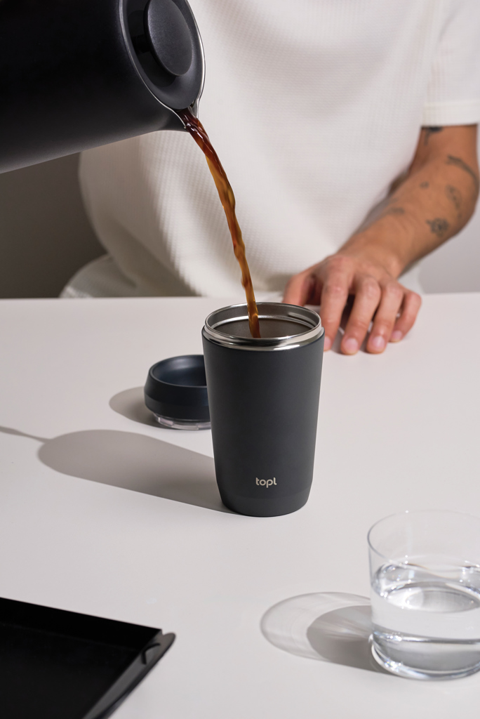 Miniature 7 pour Mug 354 ml avec couvercle 360 en acier recyclé Topl