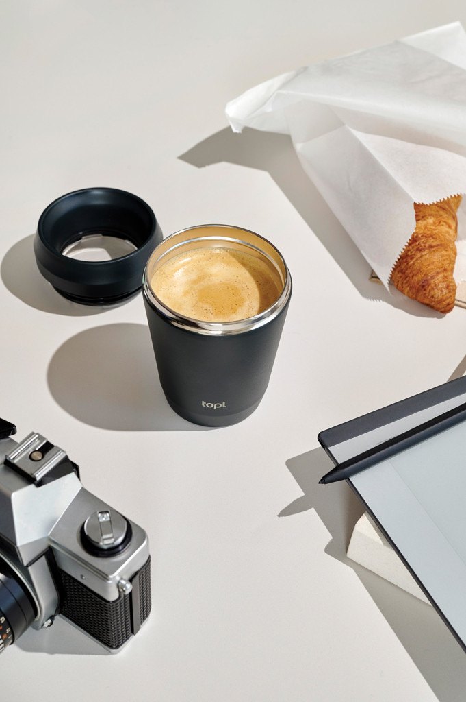 Miniature 6 pour Mug 235 ml avec couvercle 360 en acier recyclé Topl