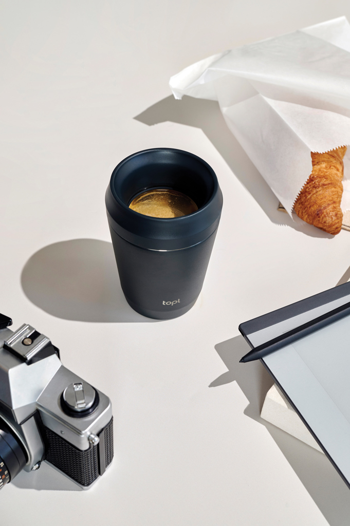 Miniature 7 pour Mug 235 ml avec couvercle 360 en acier recyclé Topl