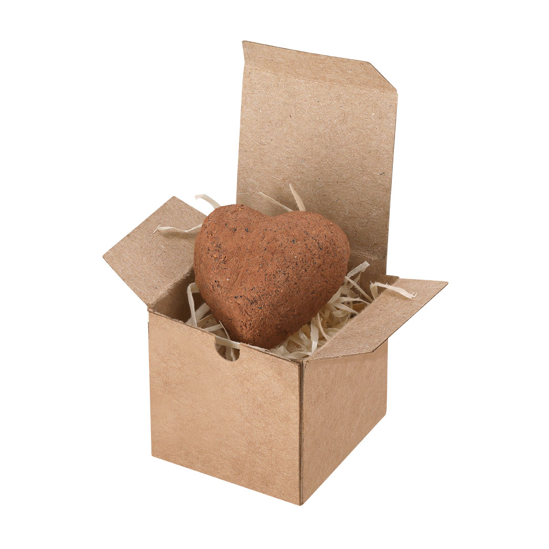 Visuel Boîte Bonbon En Forme De Cœur Lava - personnalisable