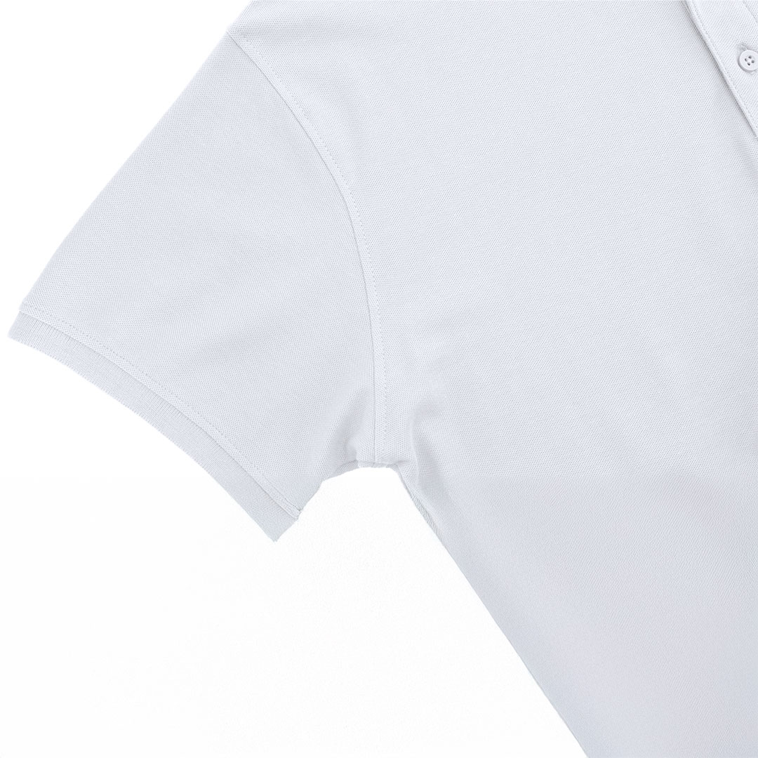 Miniature 4 pour Polo Adulte Blanc Qocu - personnalisable