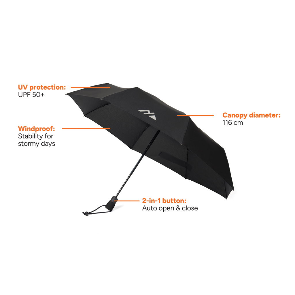 Miniature 3 pour Parapluie tempête 23'' en rPET AWARE™  Nordic Drift Trail