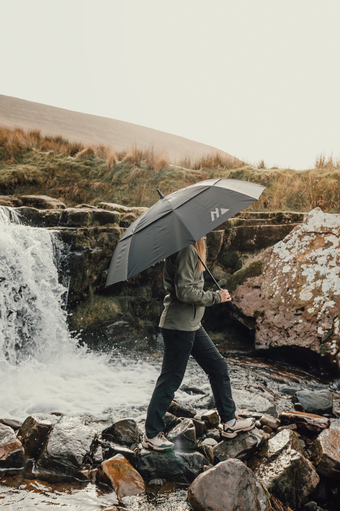 Miniature 14 pour Parapluie tempête 27'' en RPET AWARE™ Nordic Drift Trail