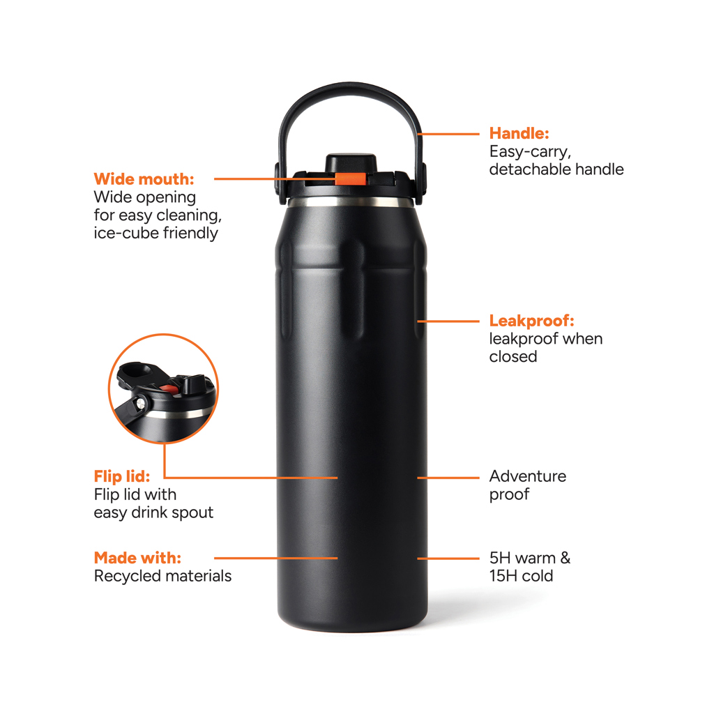Miniature 3 pour Bouteille isotherme 940ml Nordic Drift Trail RCS