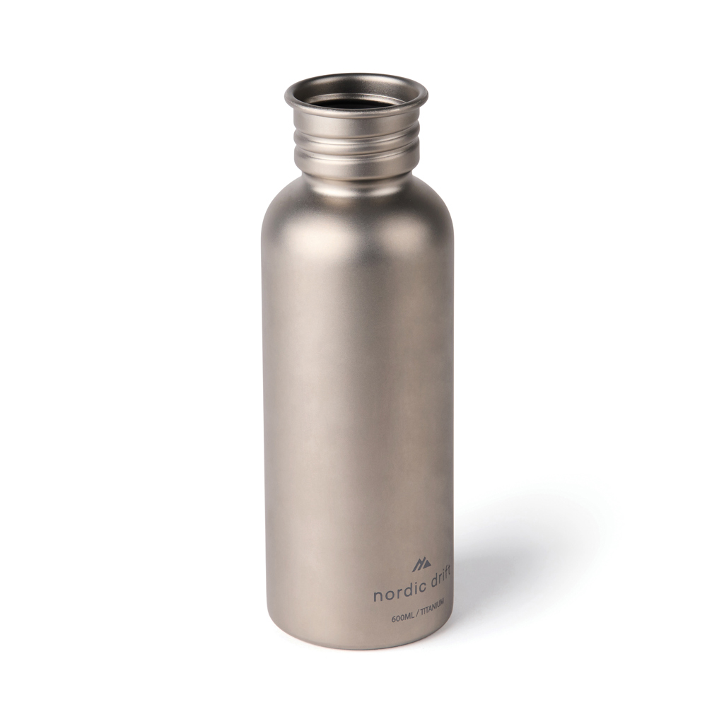 Miniature 8 pour Bouteille d'eau 600ml ultra légère titane Nordic Drift Trail