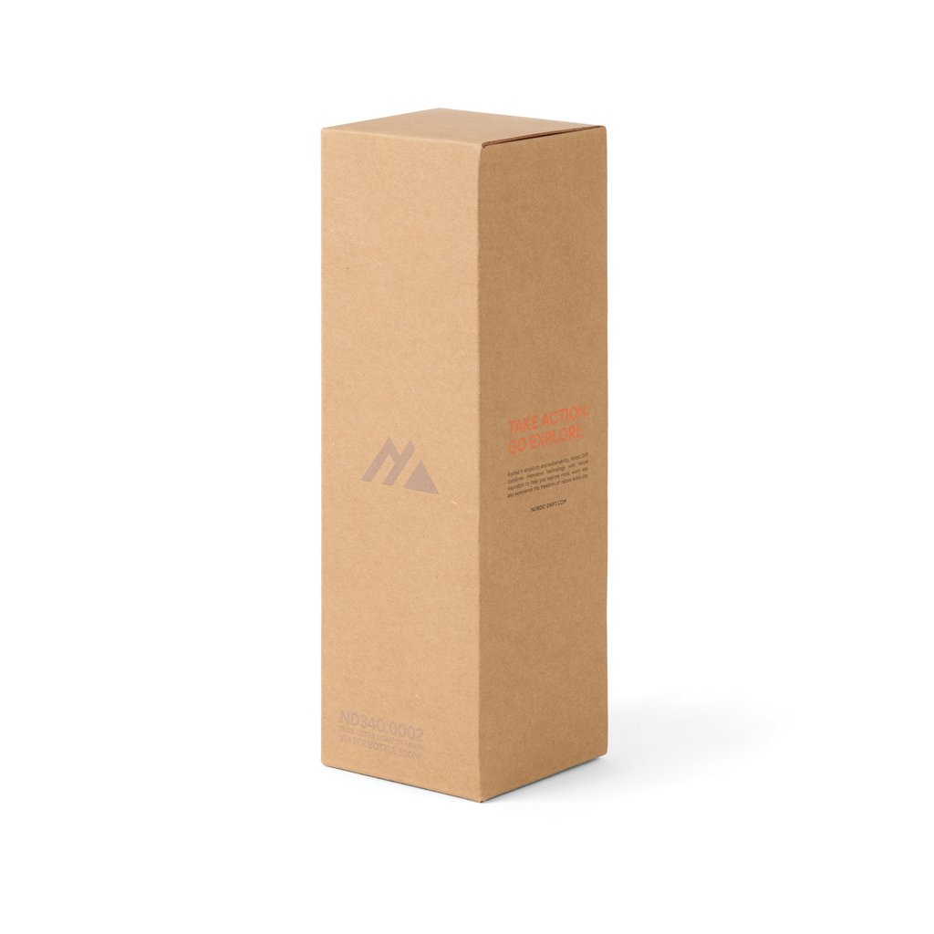 Miniature 4 pour Bouteille d'eau 600ml ultra légère titane Nordic Drift Trail