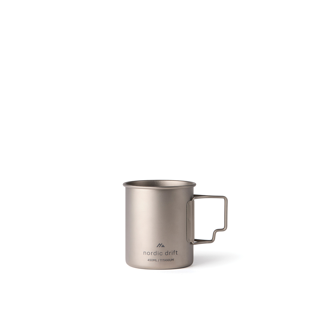 Miniature 2 pour Tasse 450 ml ultra légère en titane Nordic Drift Trail