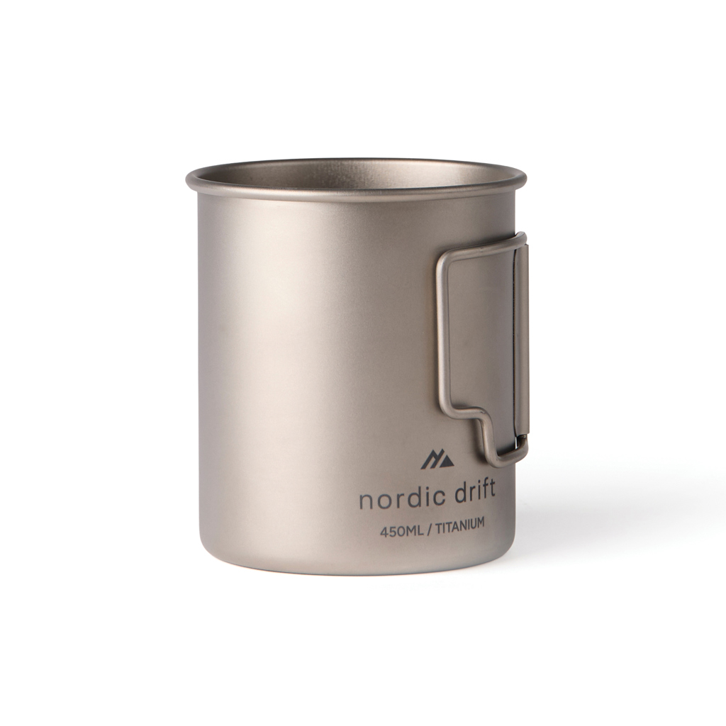 Miniature 6 pour Tasse 450 ml ultra légère en titane Nordic Drift Trail