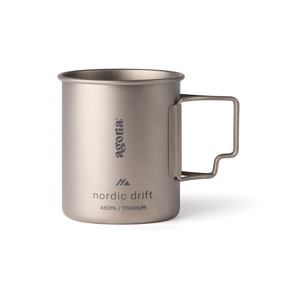 Miniature 8 pour Tasse 450 ml ultra légère en titane Nordic Drift Trail