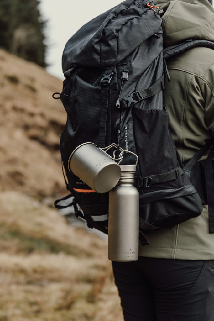 Miniature 11 pour Tasse 450 ml ultra légère en titane Nordic Drift Trail