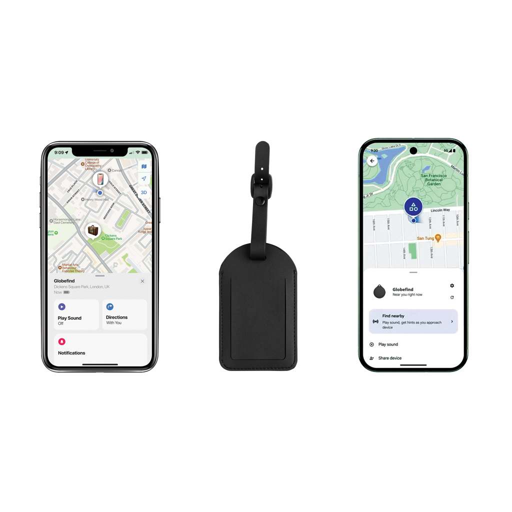 Miniature 5 pour Étiquette à bagages avec géolocalisation Globefind Dual RCS