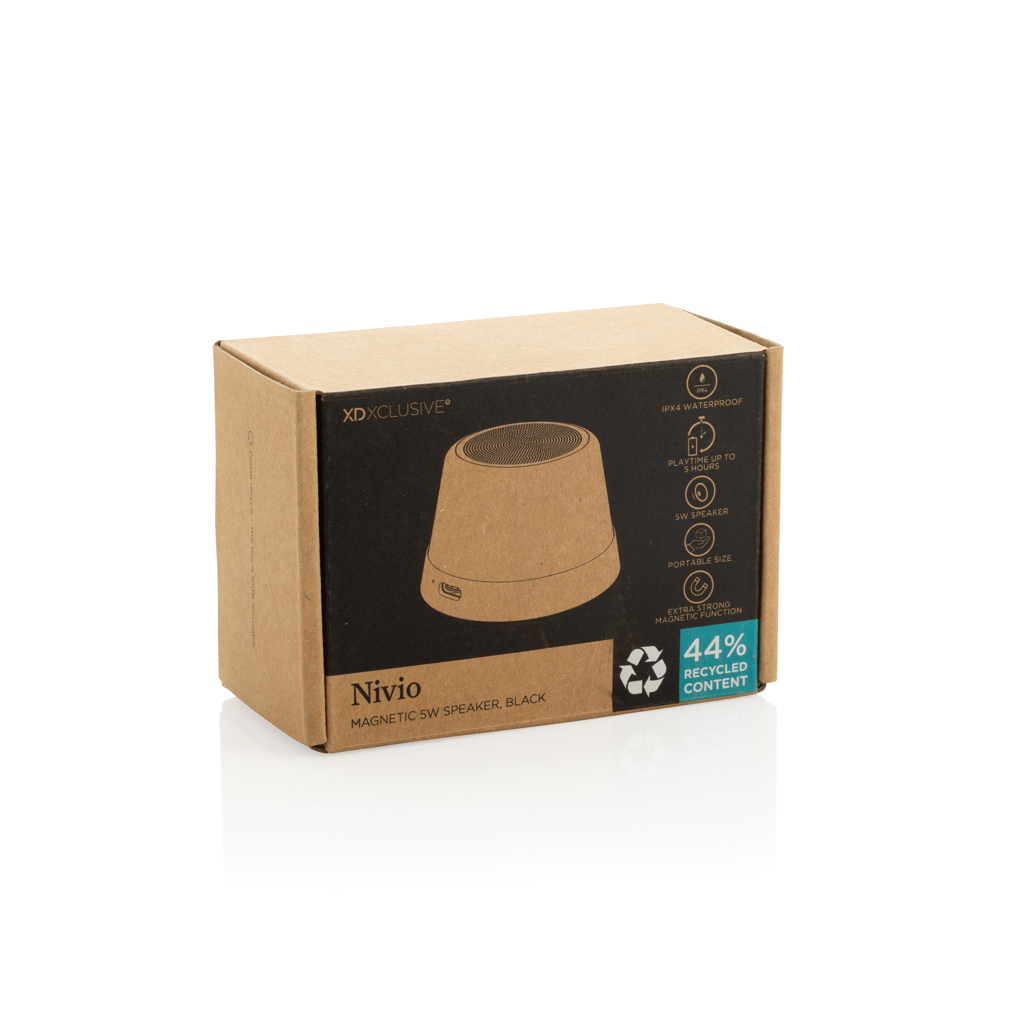 Miniature 11 pour Haut-parleur magnétique 5W en aluminium recyclé RCS Nivio