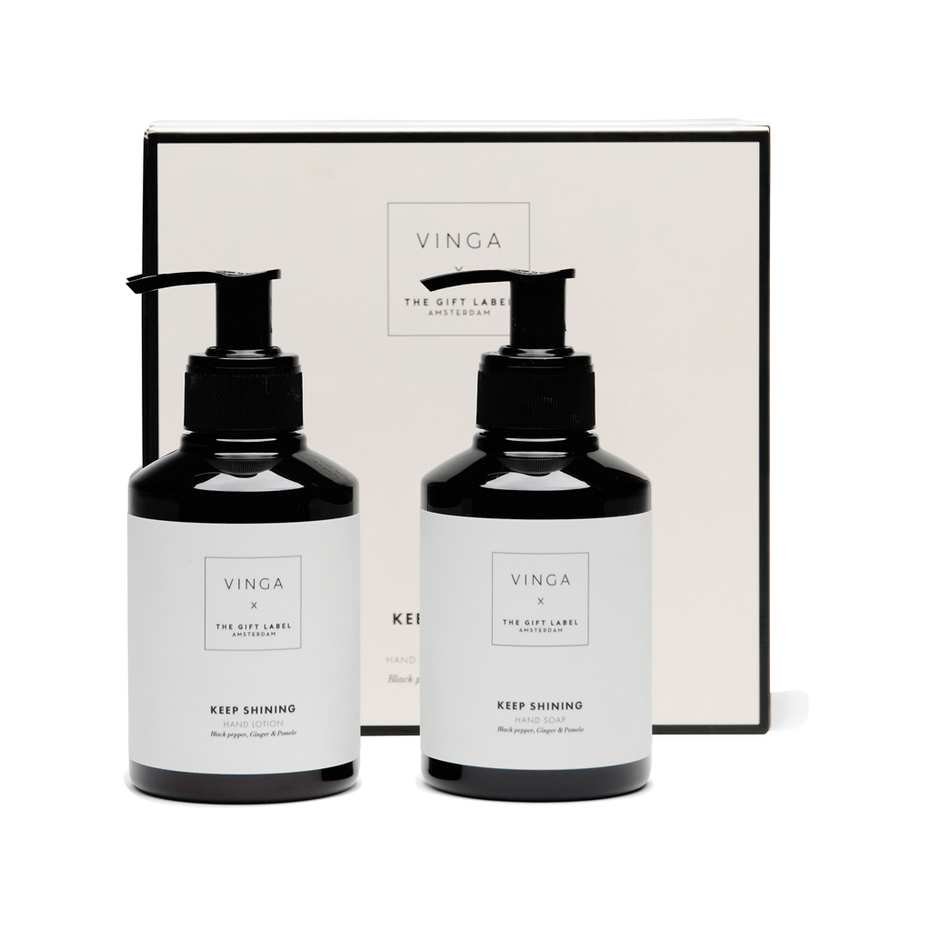 Visuel VINGA x TGL Coffret cadeau pour les mains