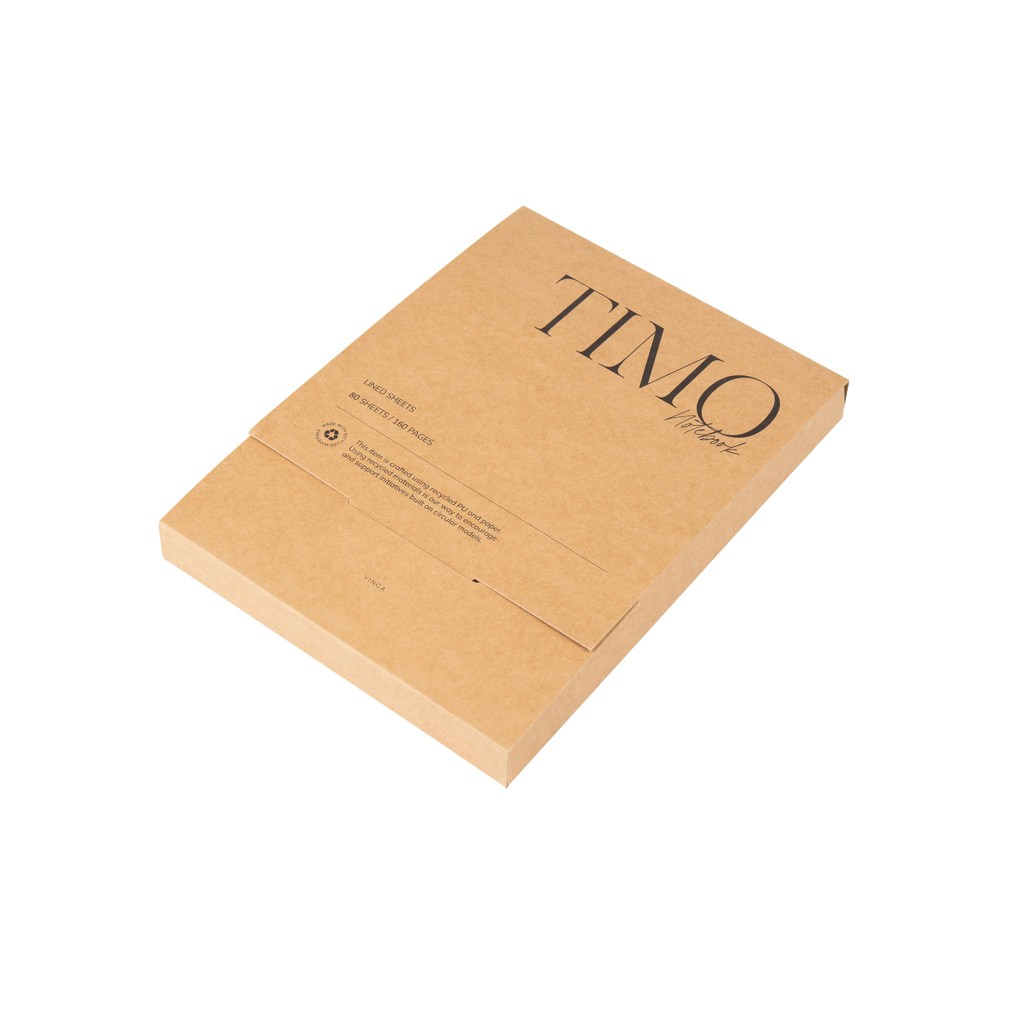 Miniature 3 pour VINGA Carnet A5 en polyester recyclé RCS Timo