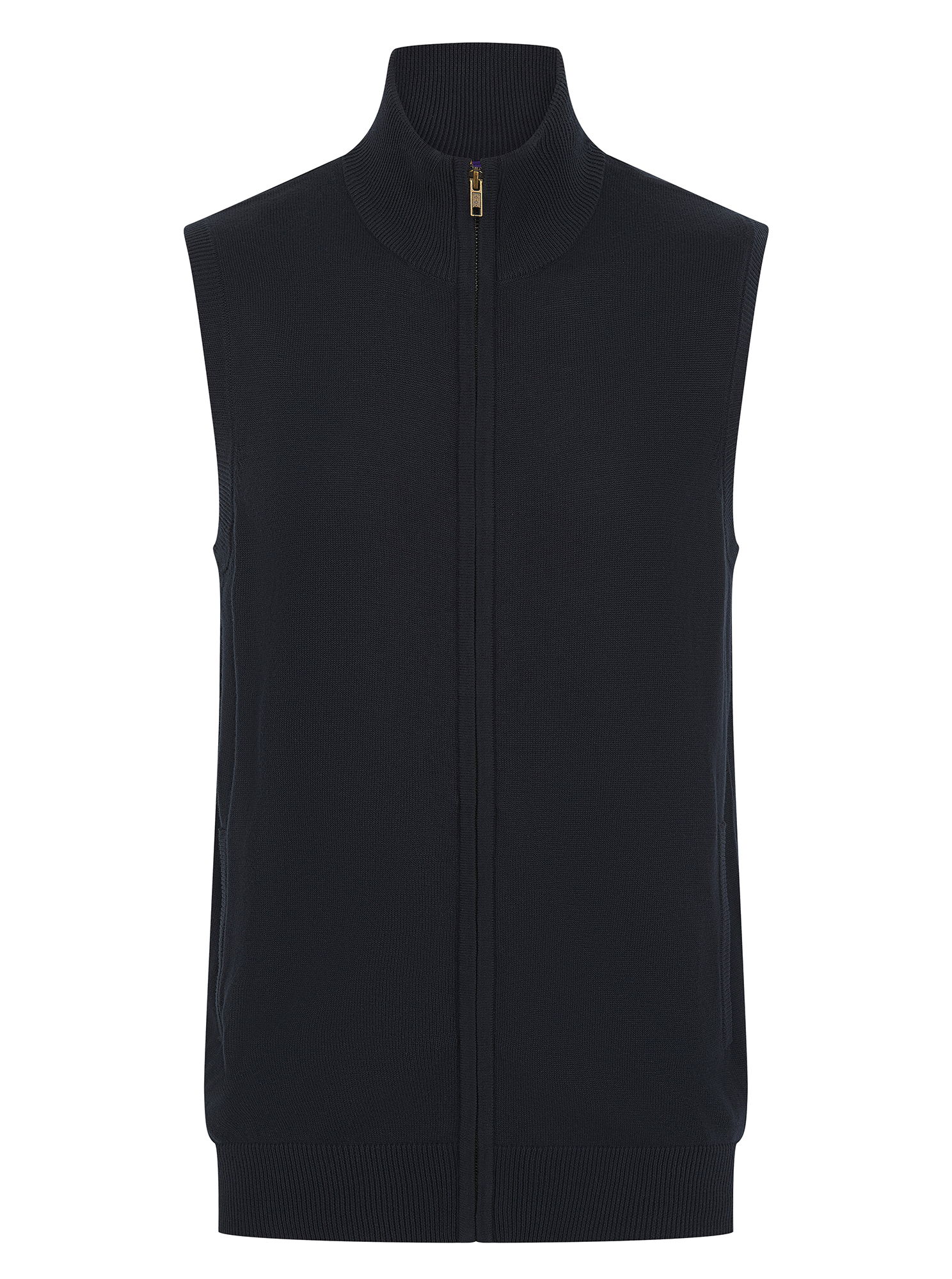 Miniature 3 pour Pull zippé sans manches pour homme