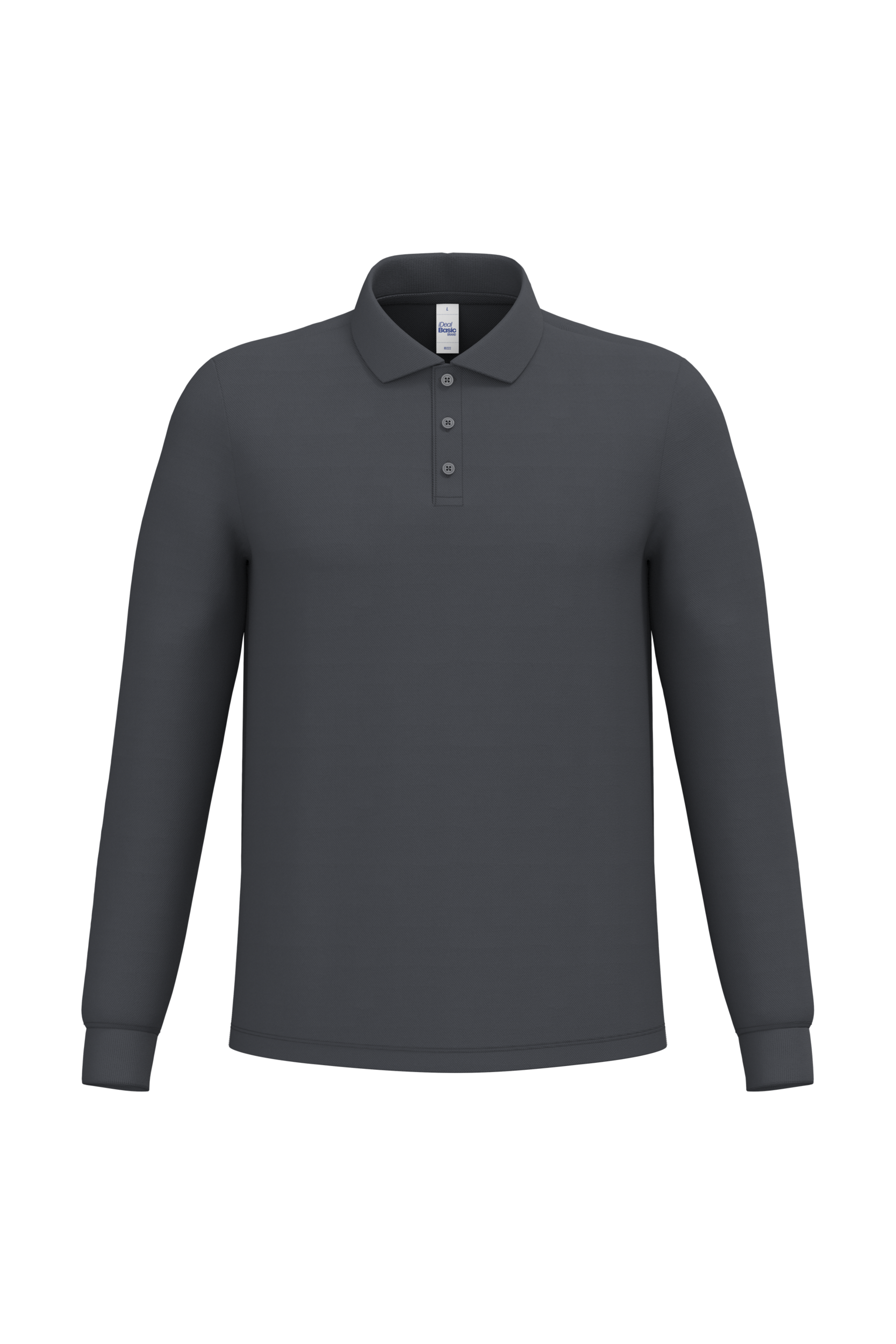 Miniature 2 pour Polo piqué LSL homme